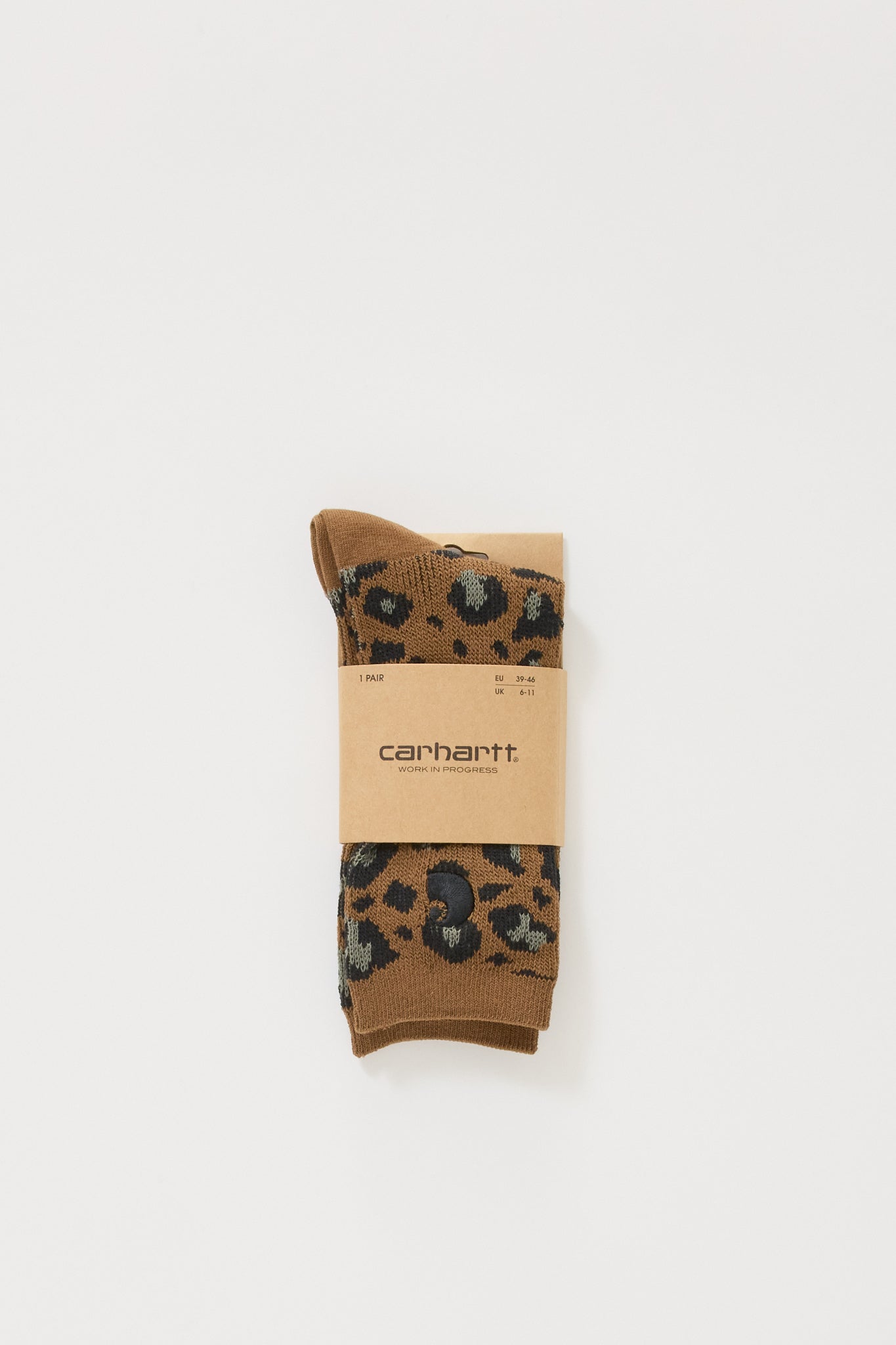 Carhartt WIP | Camo Socks Camo Leo Jacquard Tamarind | Maplestore