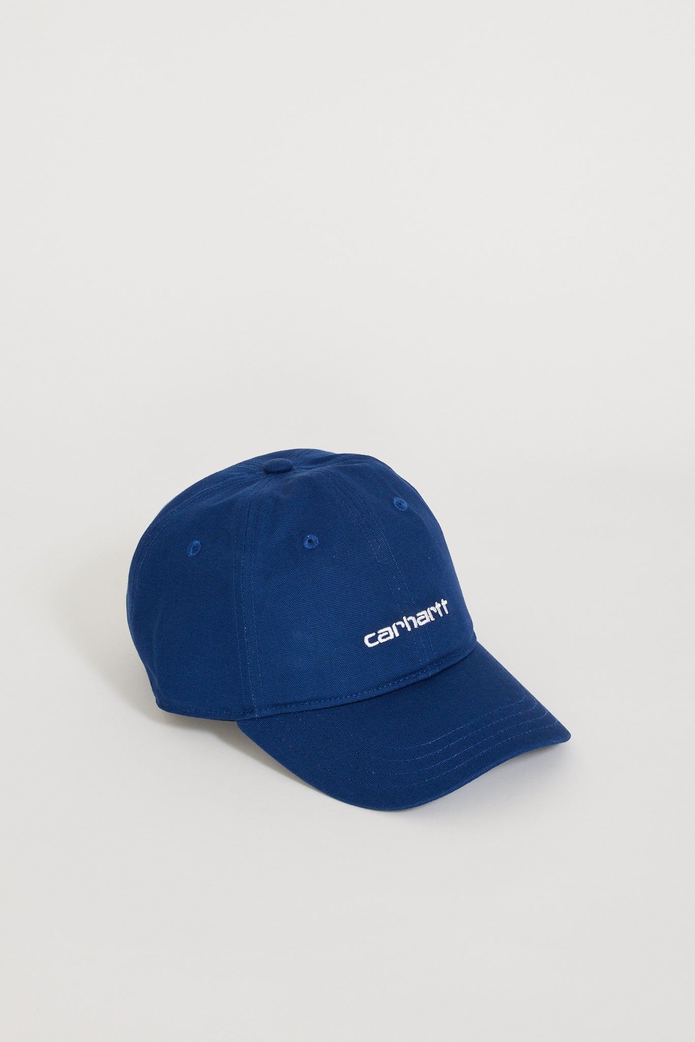 Carhartt WIP Canvas Script Cap Elder/White | Maplestore