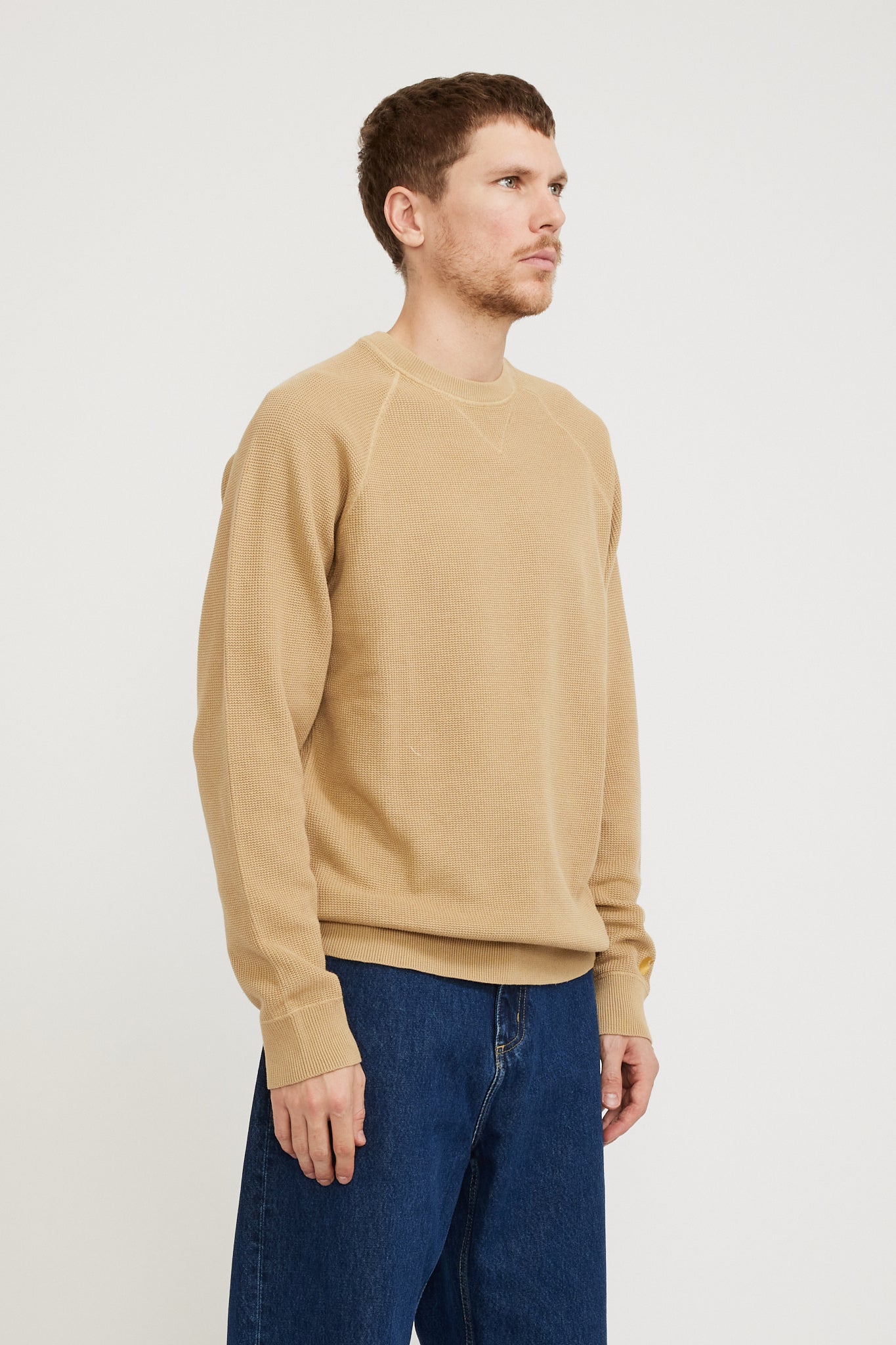 Carhartt WIP | Chase Sweater Sable/Gold | Maplestore