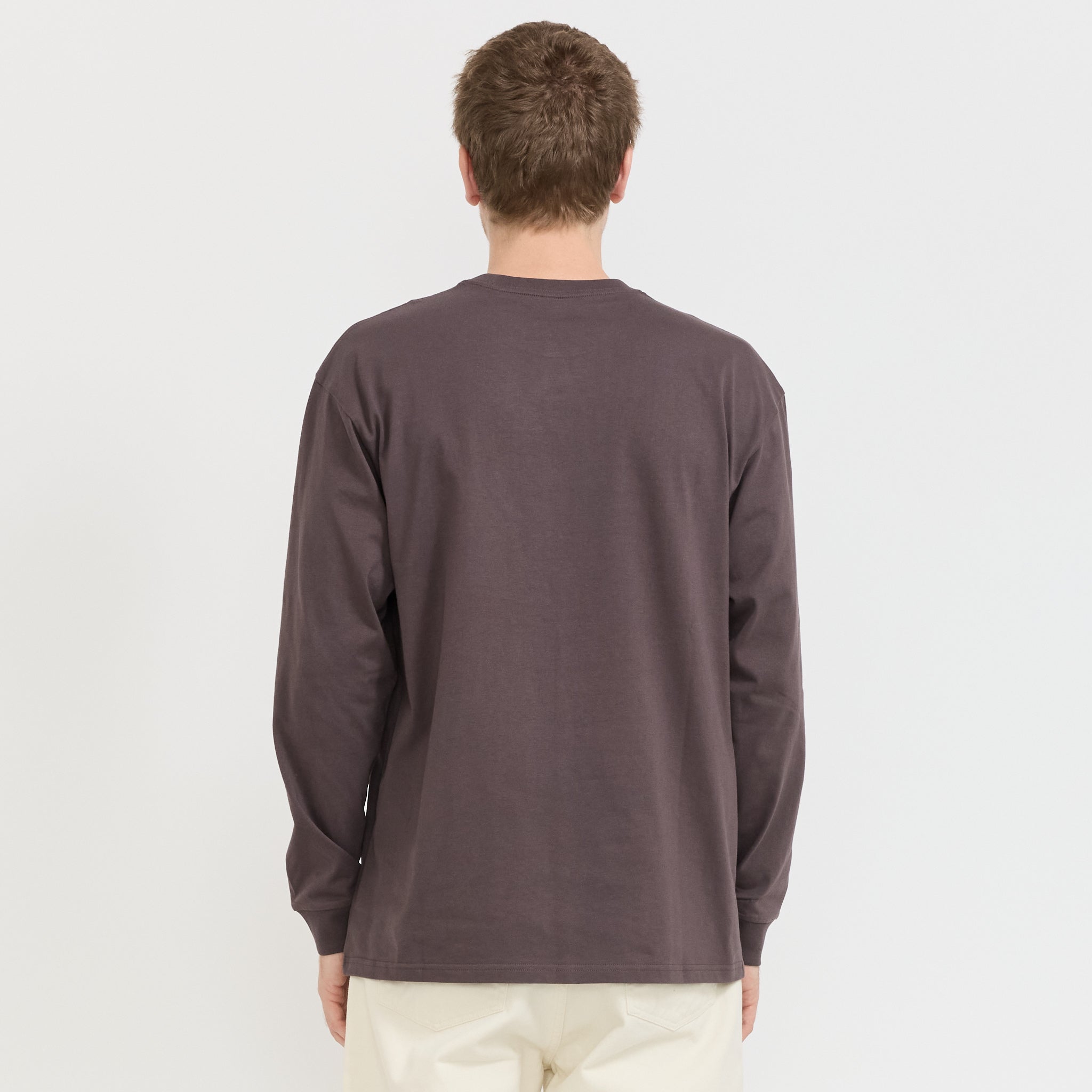 Carhartt WIP | L/S Chase T-Shirt Shale/Gold | Maplestore