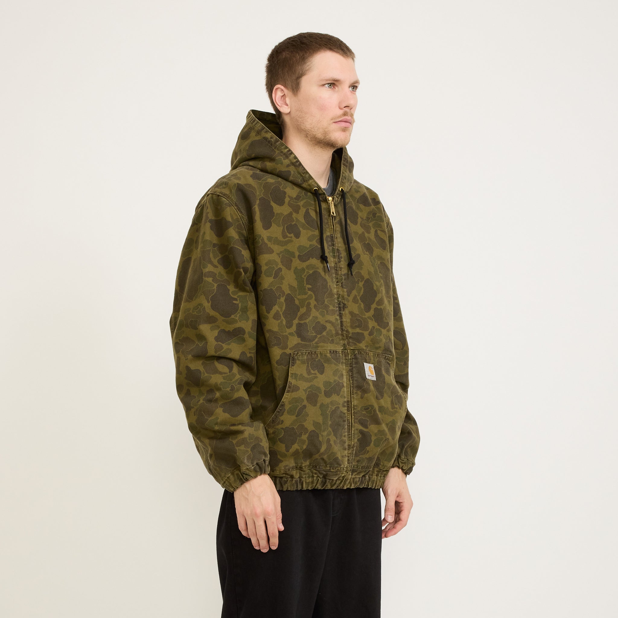 Duck Active Jacket Camo Duck Green/Green