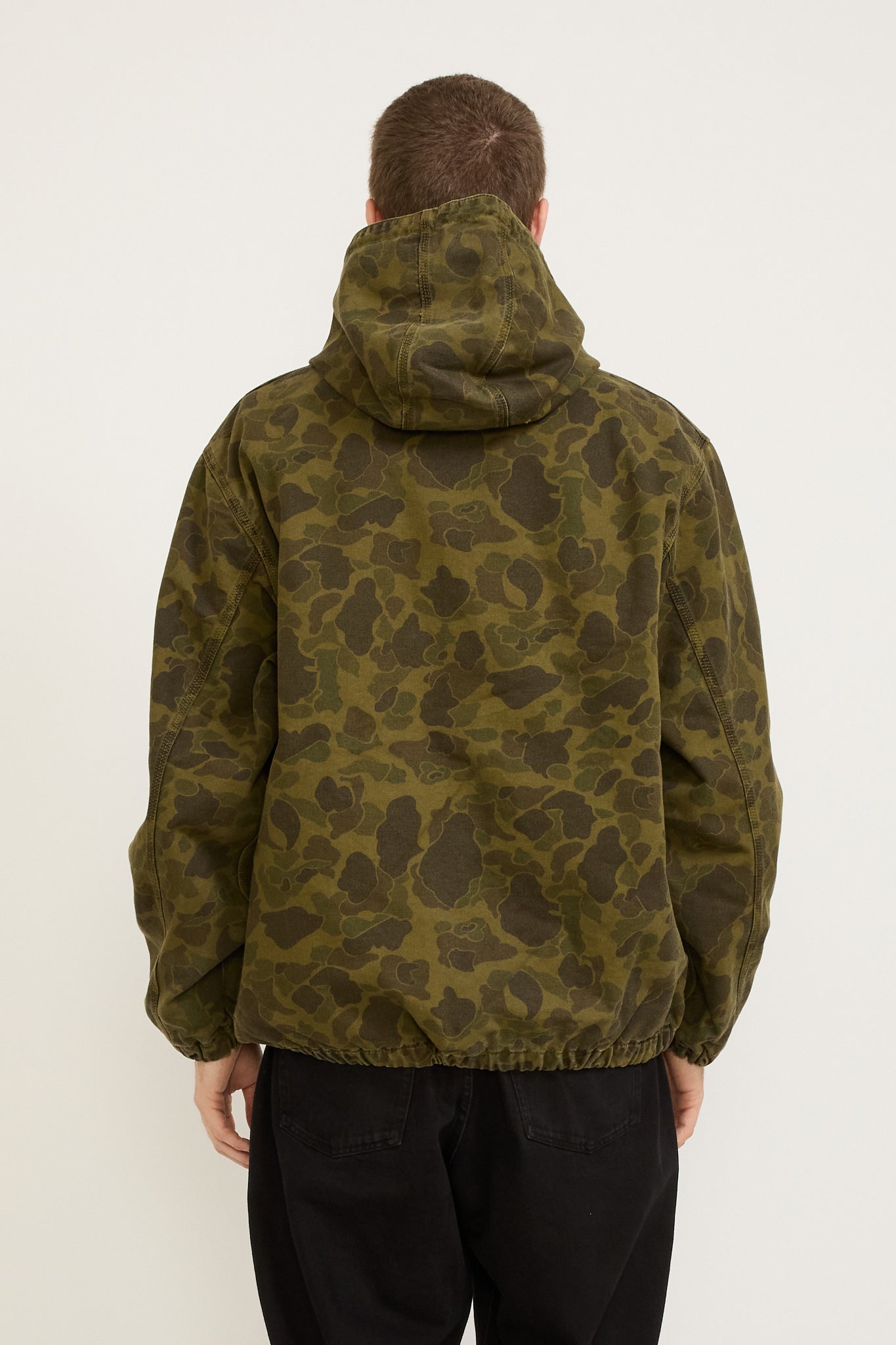 Carhartt WIP | Duck Active Jacket Camo Duck Green/Green | Maplestore