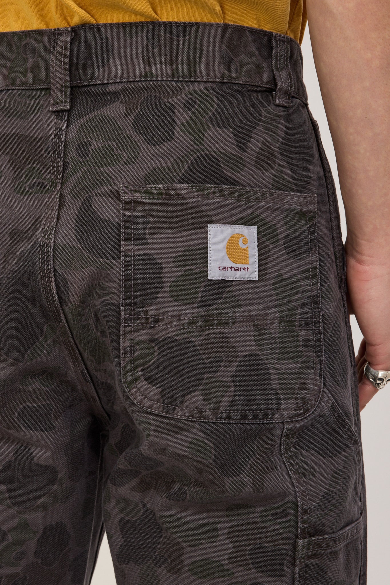 Carhartt WIP | Duck Single Knee Pant Camo Duck Green/Graphite | Maplestore