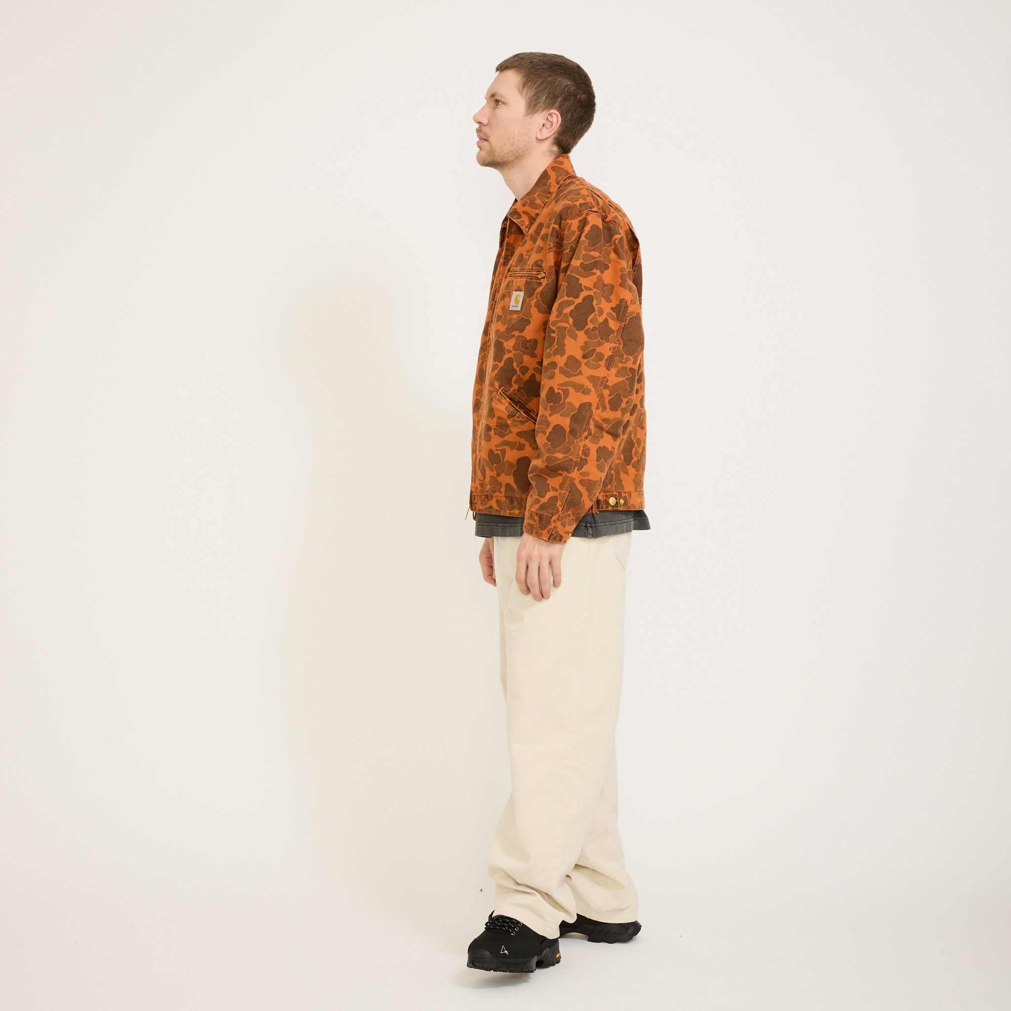 Duck Detroit Jacket Camo Duck Green/Tumeric