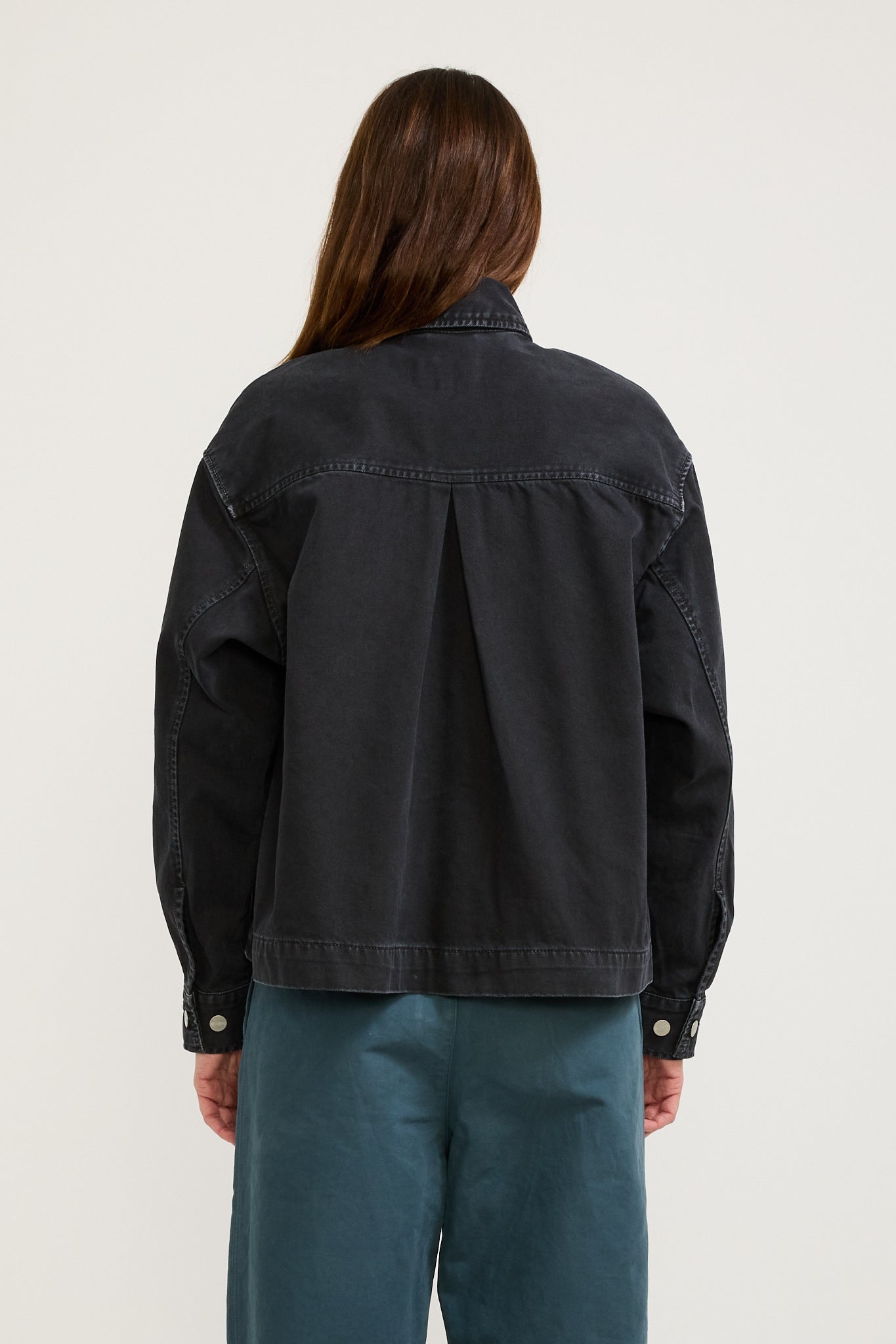 Carhartt WIP | Women's Garrison Jacket Black Stone | Maplestore