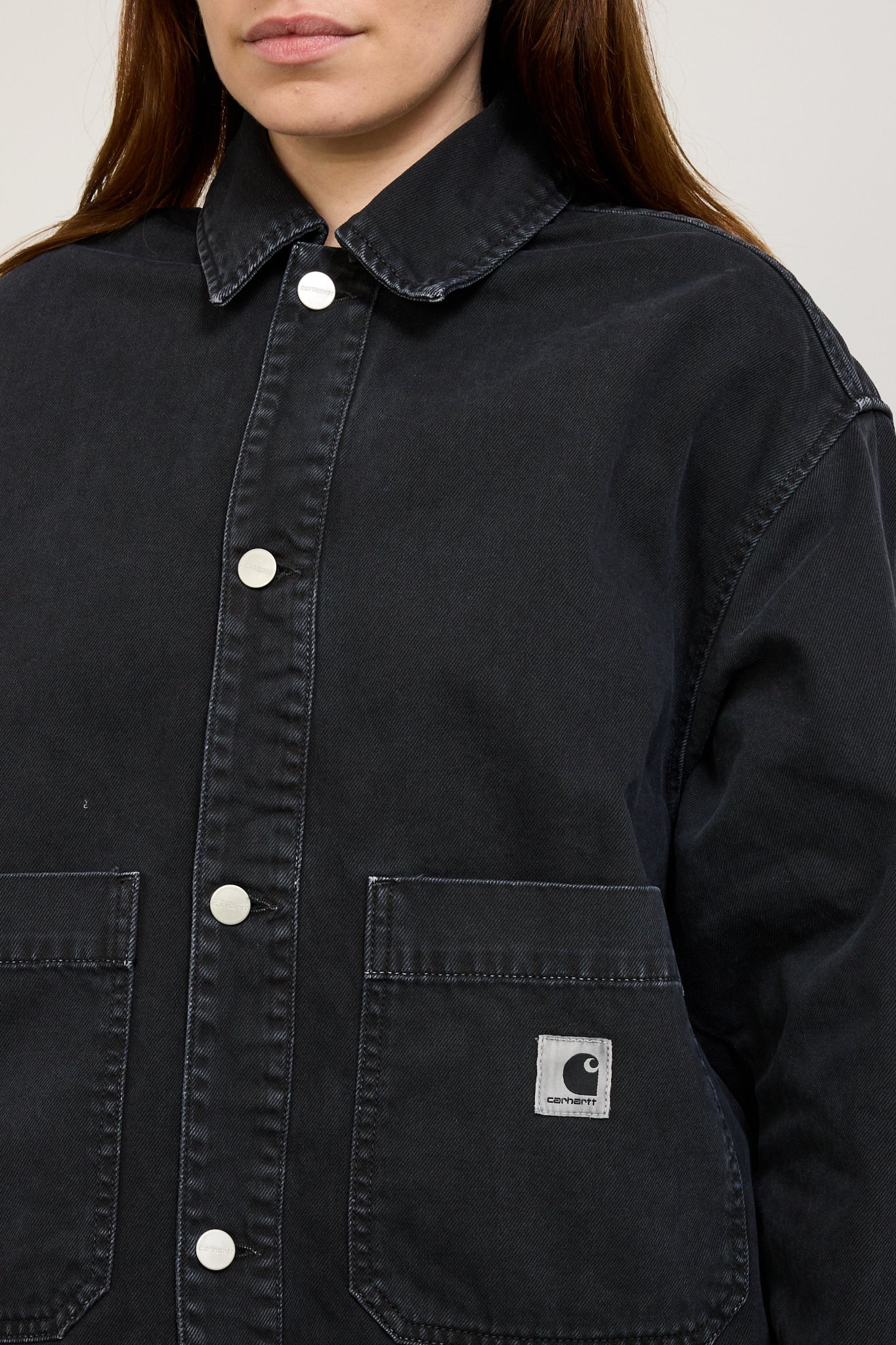 Carhartt WIP | Women's Garrison Jacket Black Stone | Maplestore