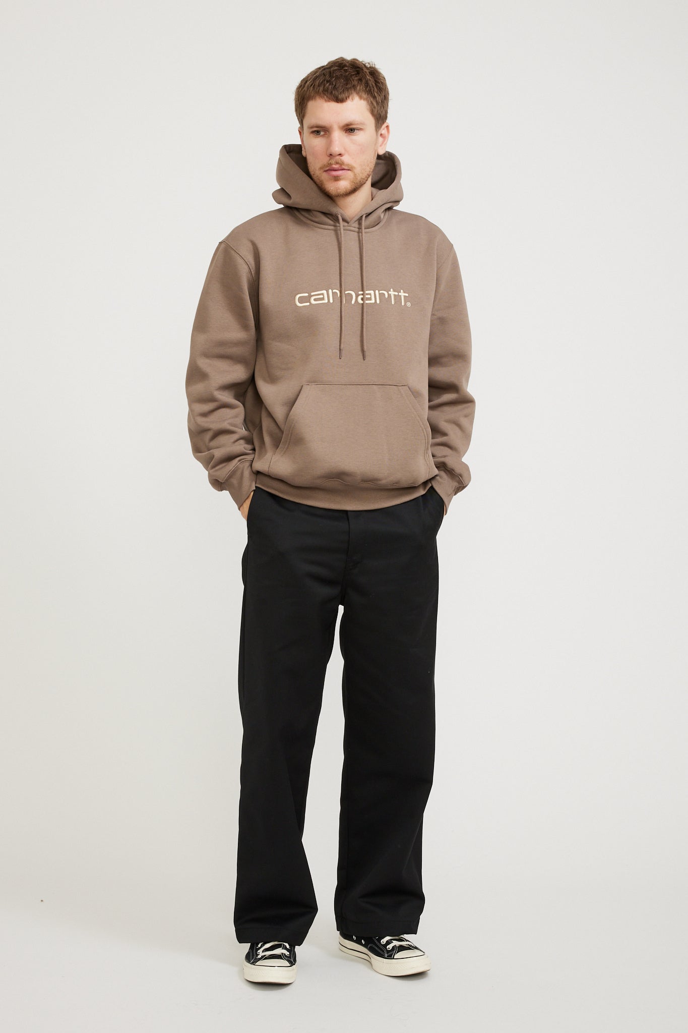 Carhartt WIP | Hooded Carhartt Sweat Branch/Rattan | Maplestore