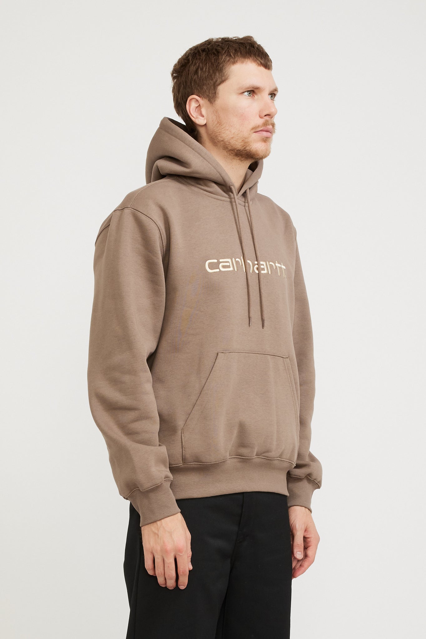 Carhartt WIP | Hooded Carhartt Sweat Branch/Rattan | Maplestore