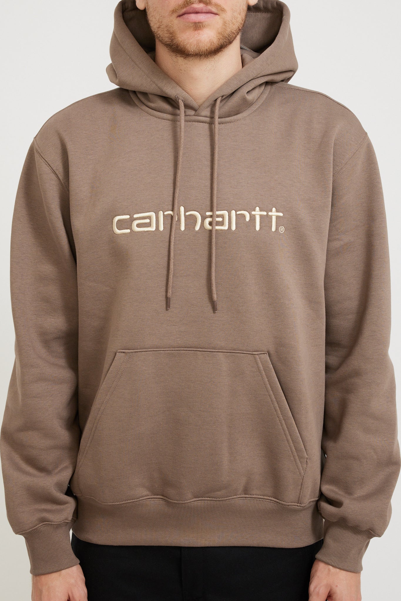 Carhartt WIP | Hooded Carhartt Sweat Branch/Rattan | Maplestore