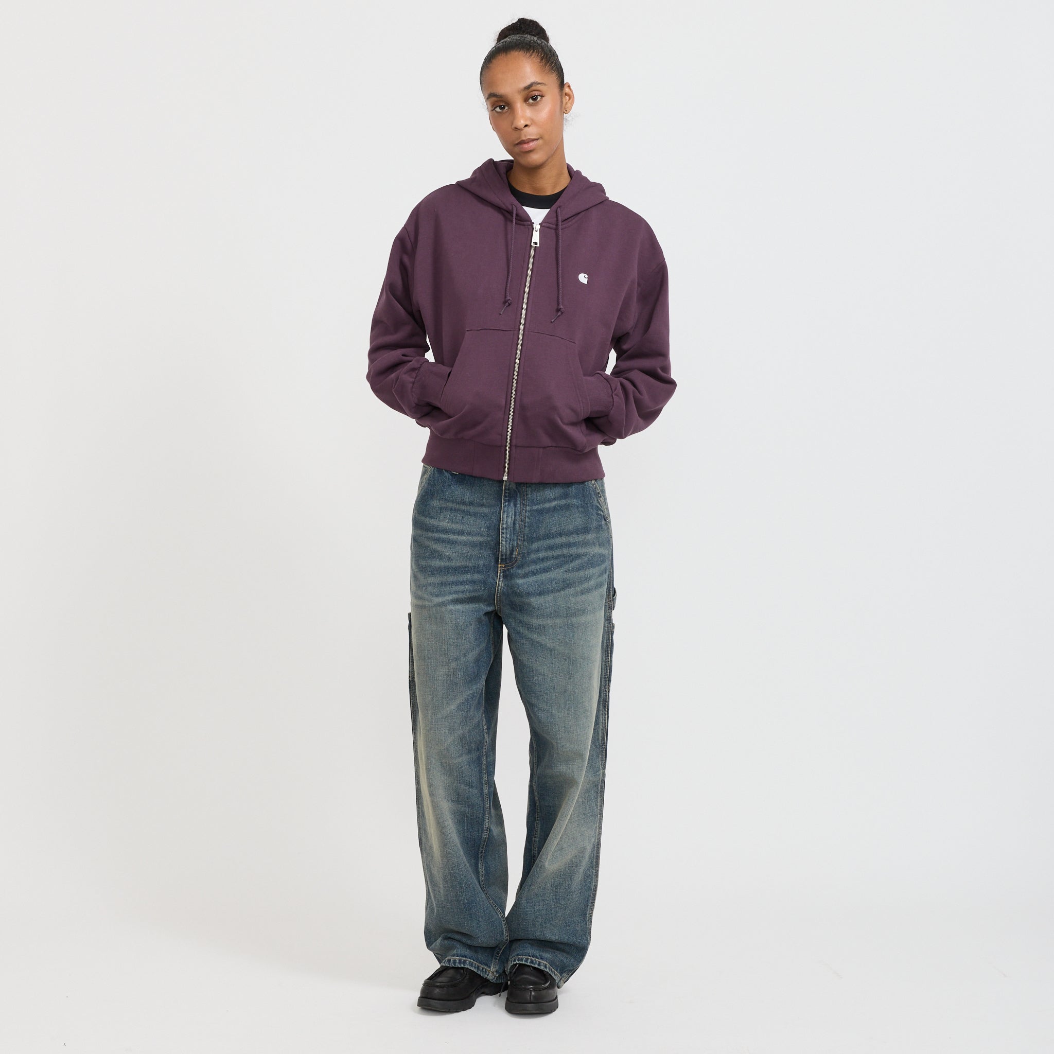 Carhartt WIP | Women's Hooded Casey Jacket Cozy Purple/Silver | Maplestore