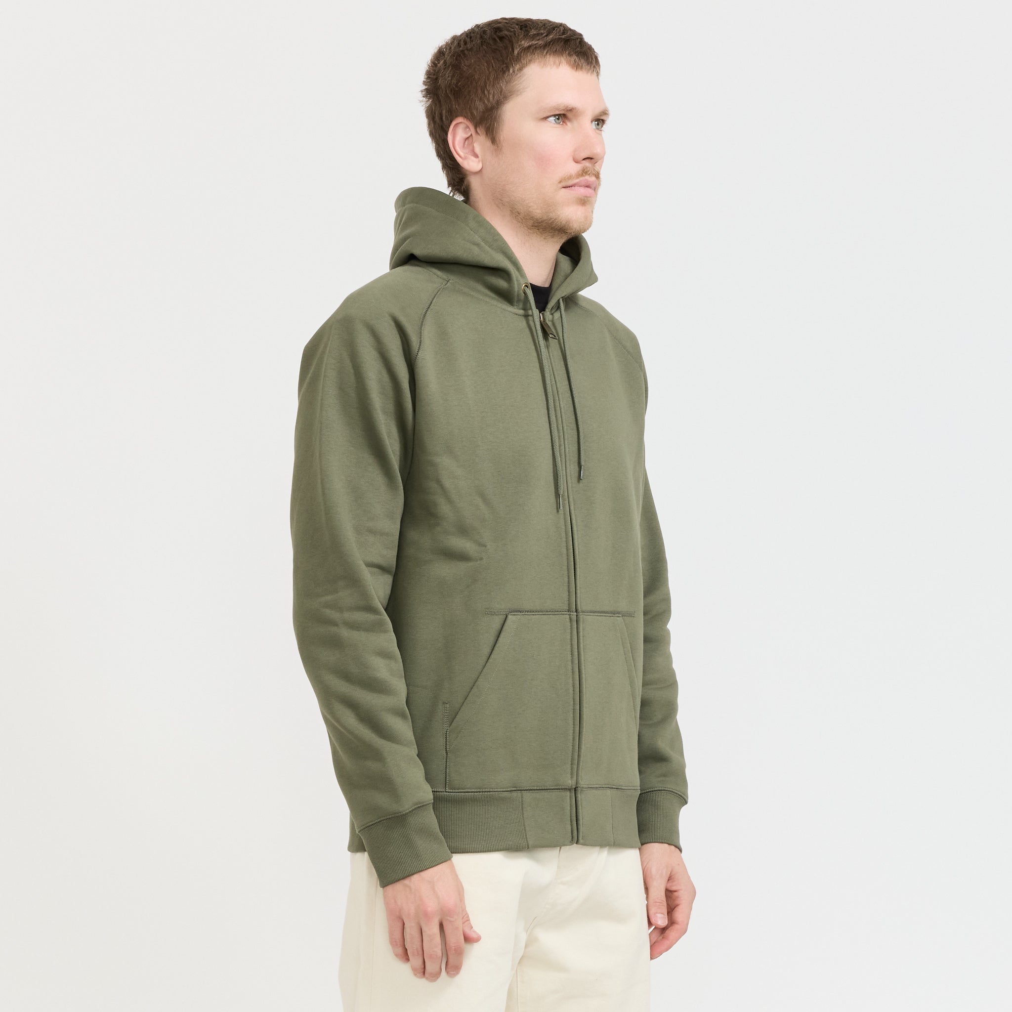 Carhartt WIP | Hooded Chase Jacket Leaf/Gold | Maplestore