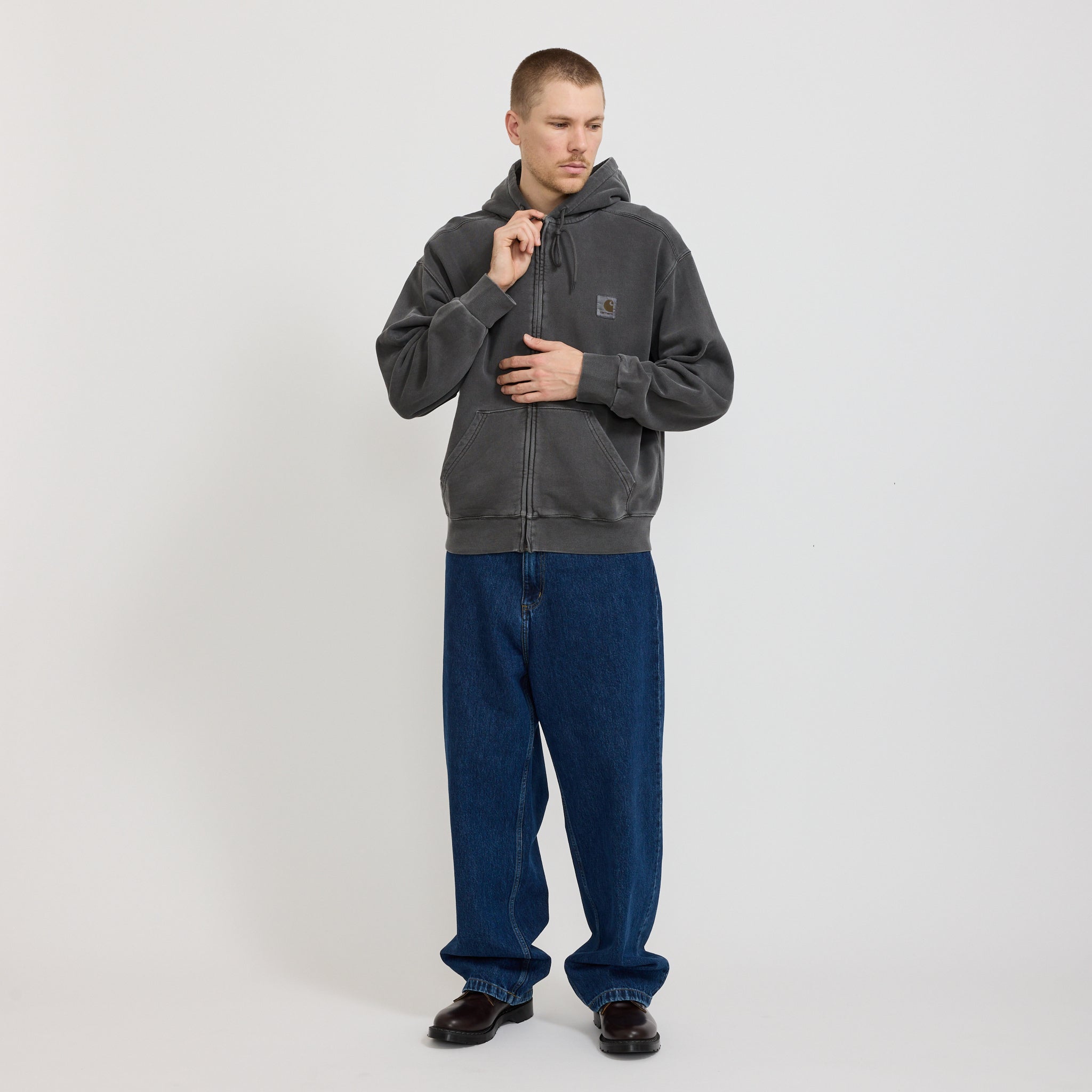 Hooded Nelson Jacket Graphite