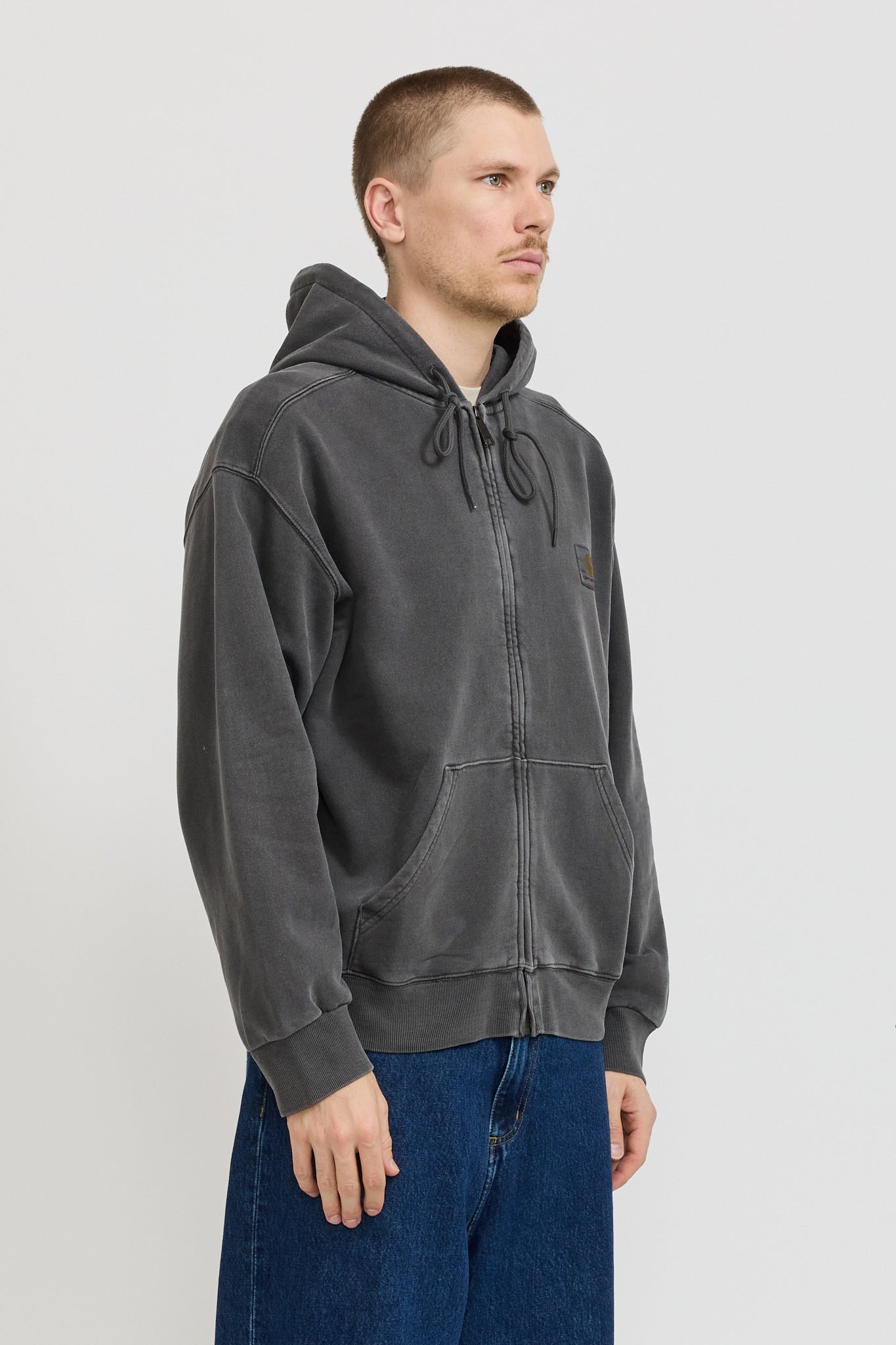 Hooded Nelson Jacket Graphite