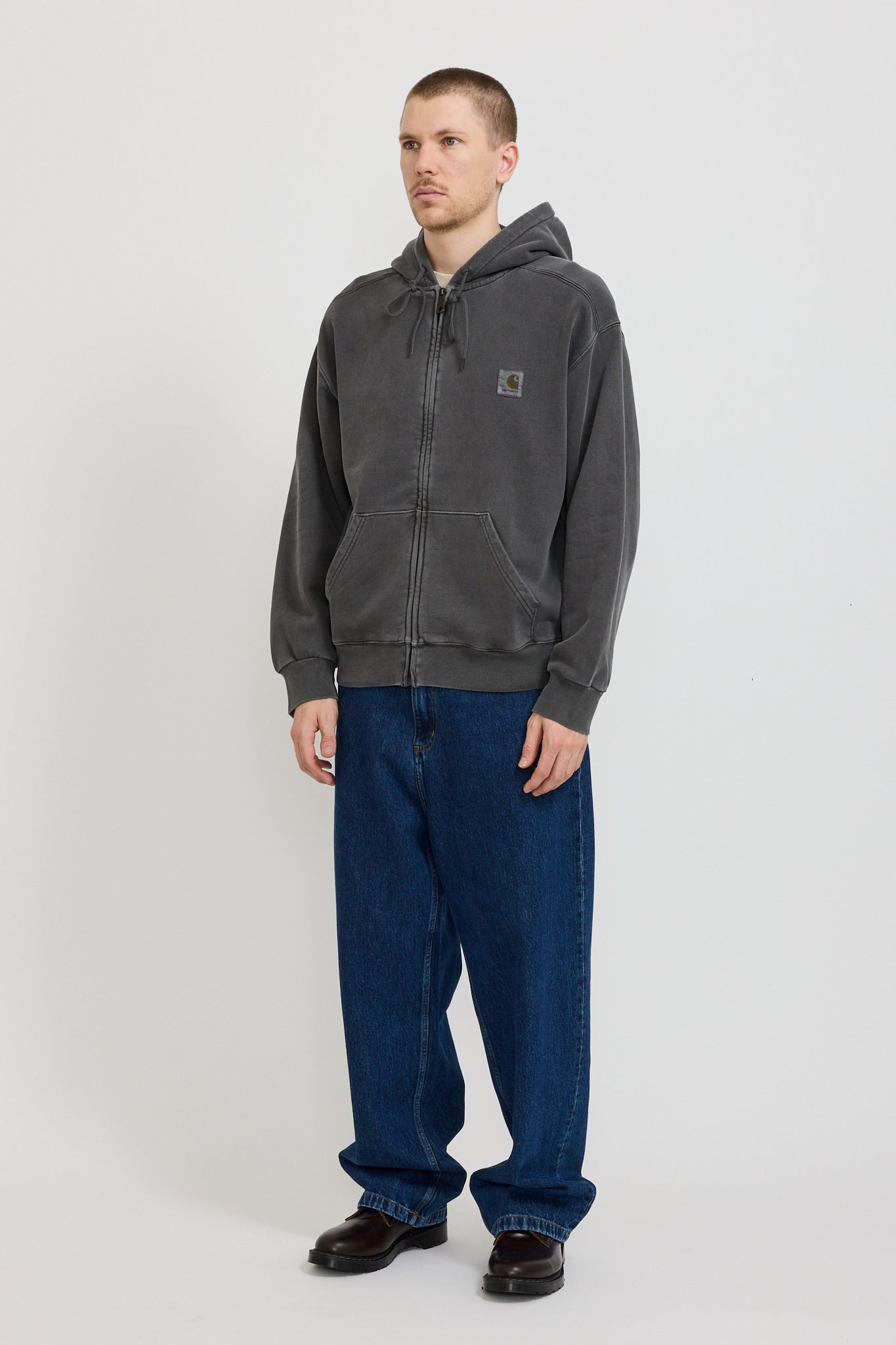 Hooded Nelson Jacket Graphite