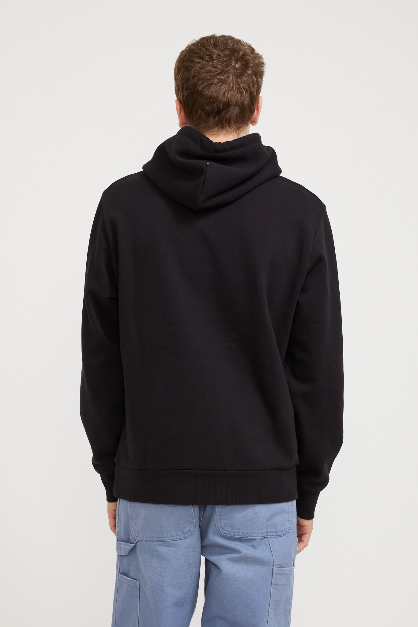 Carhartt WIP | Hooded Script Embroidery Sweat Black/White | Maplestore