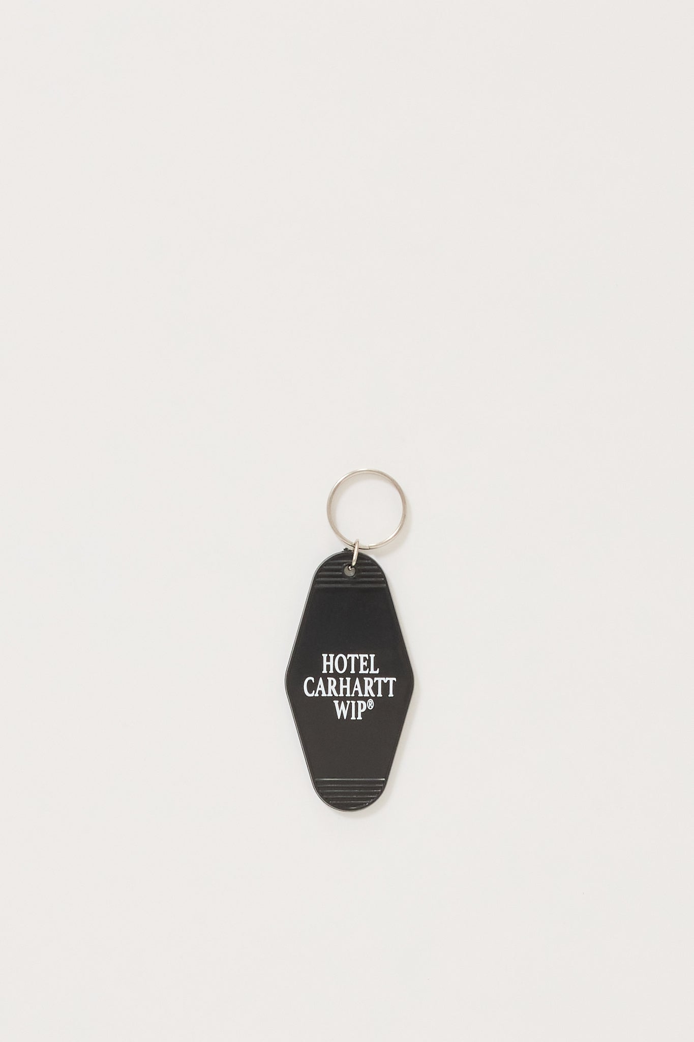 Hotel Keys Keychain Black/White