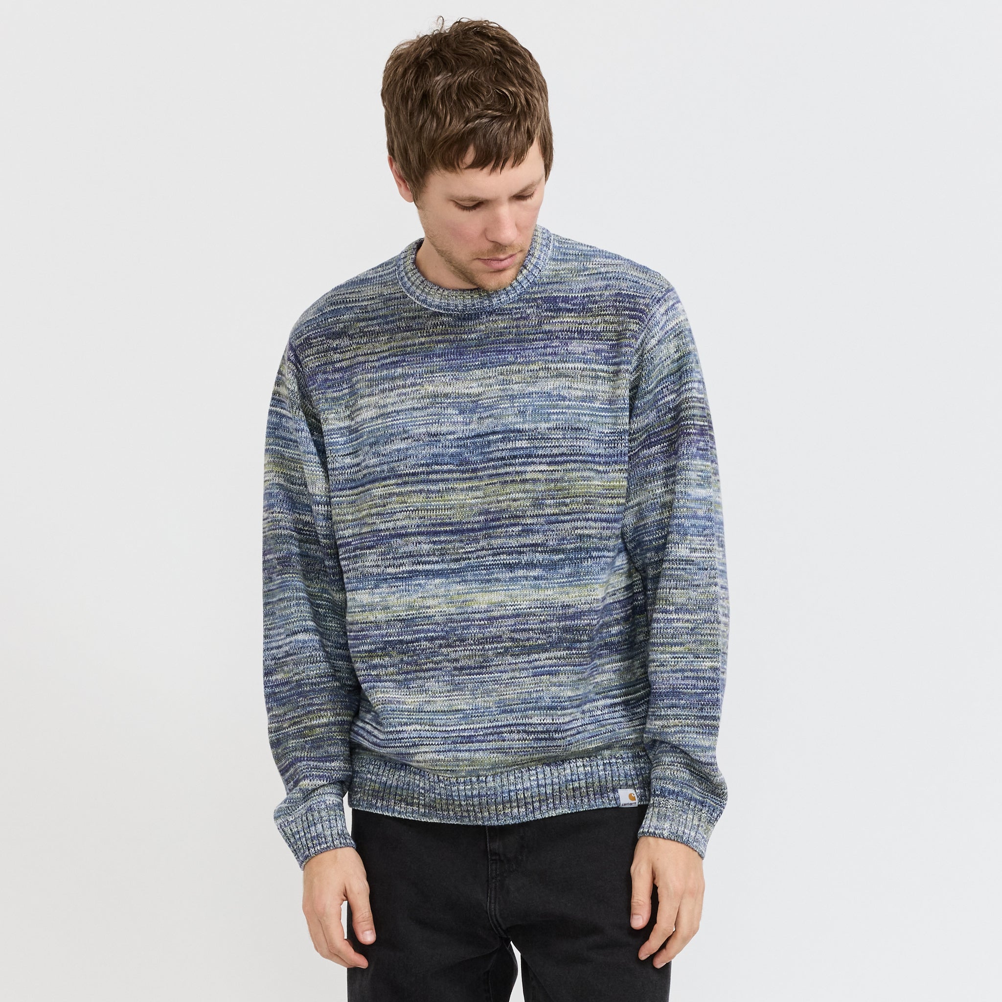 Keenan Sweater Gradient Deep Night