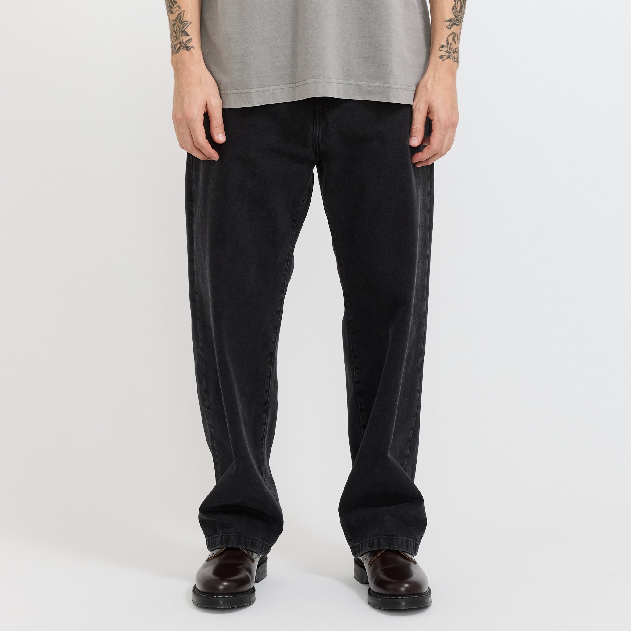 Landon Pant Black Stone Washed