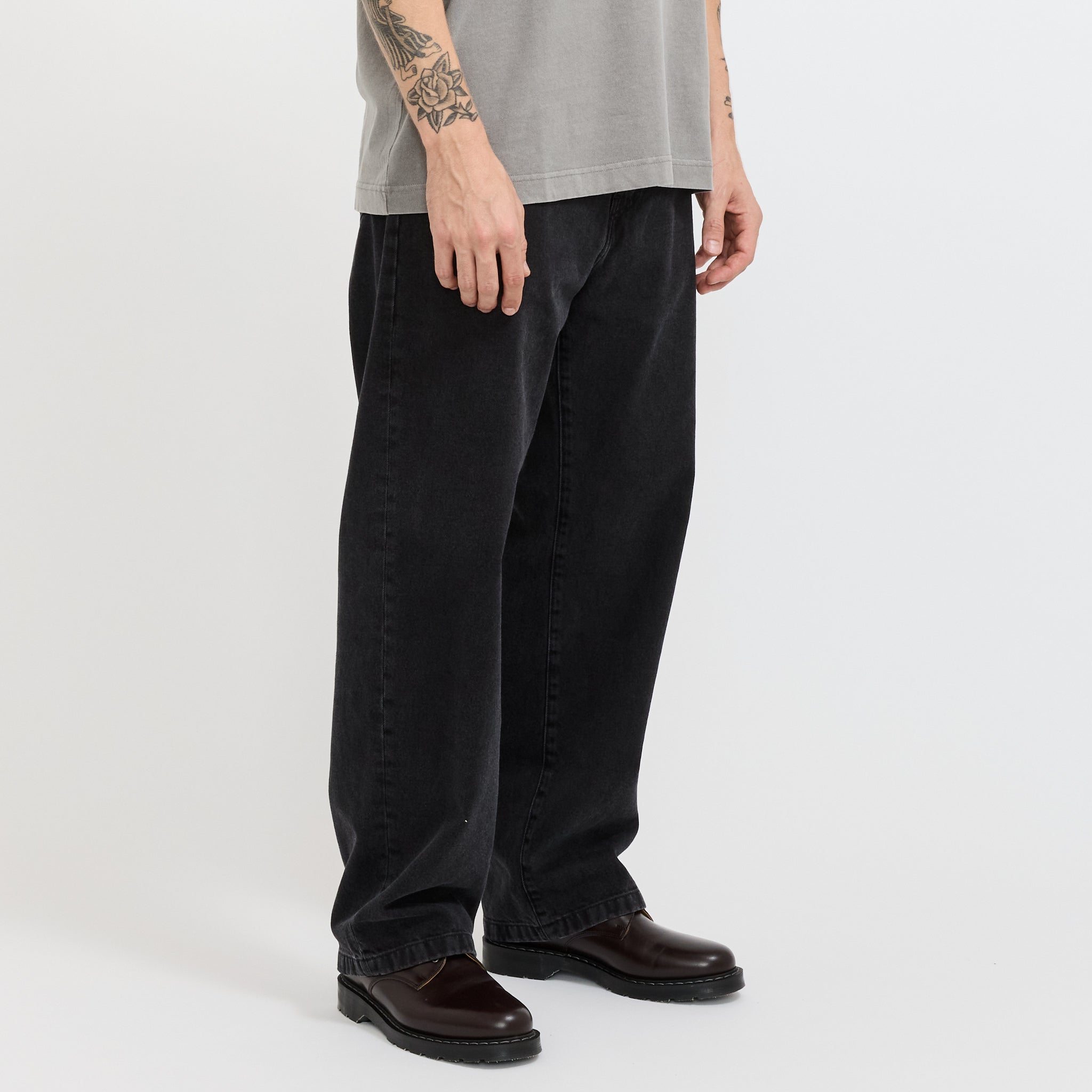 Landon Pant Black Stone Washed