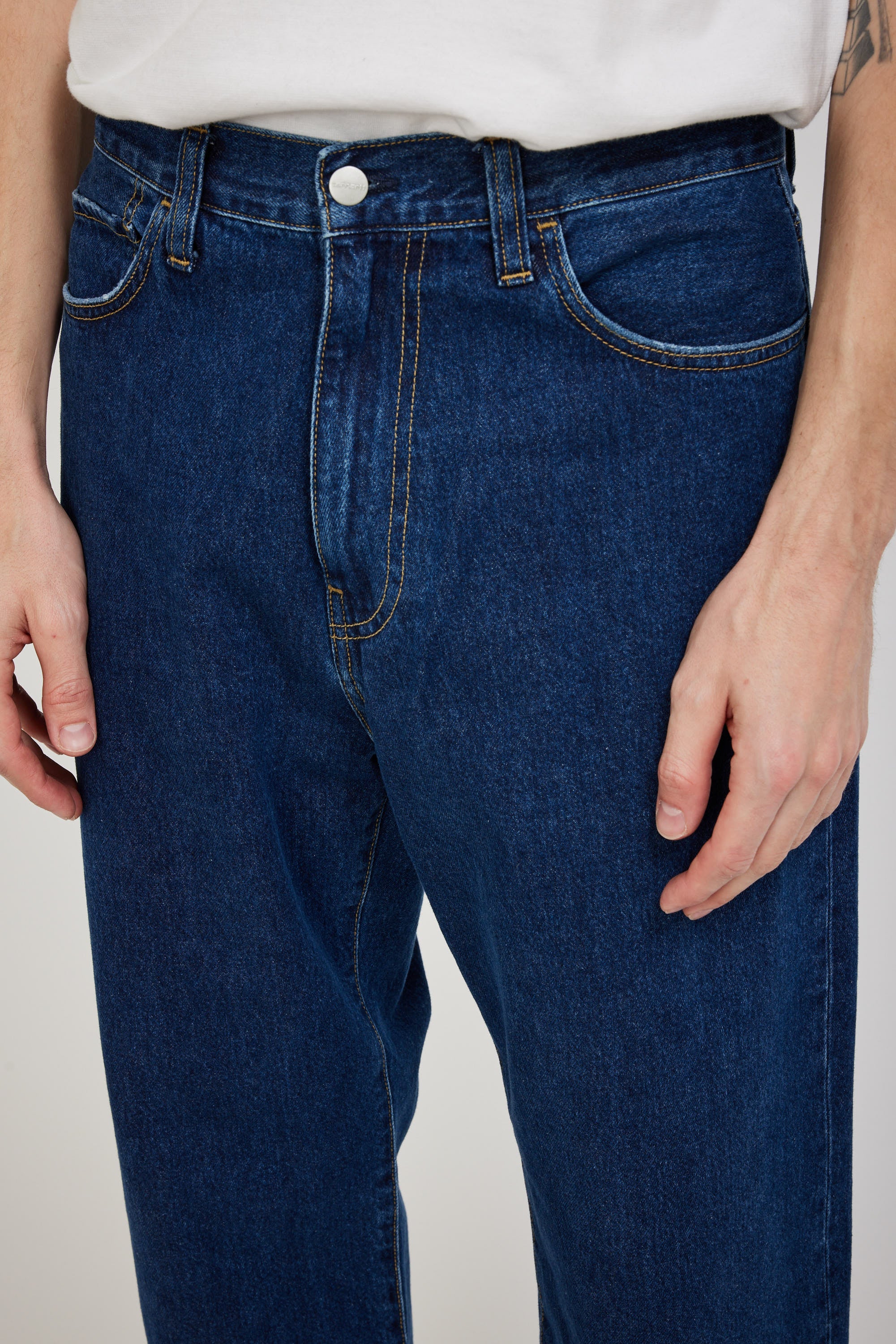 Carhartt WIP | Landon Pant Blue Stone Washed | Maplestore