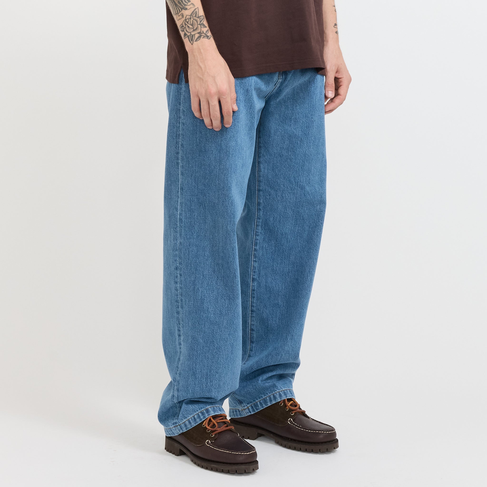 Landon Pant Blue Heavy Stone Wash