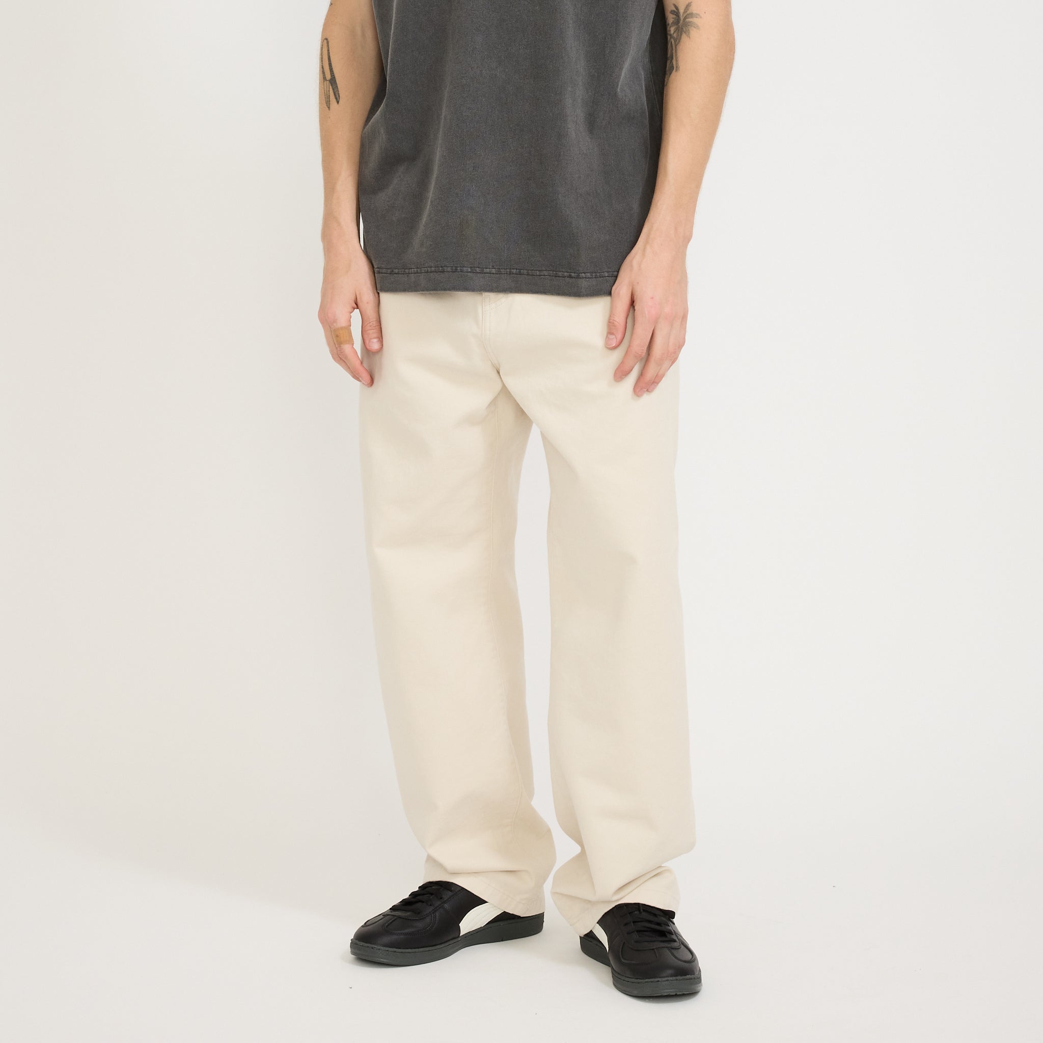 Carhartt WIP Landon Pant Moonbeam Rinsed | Maplestore