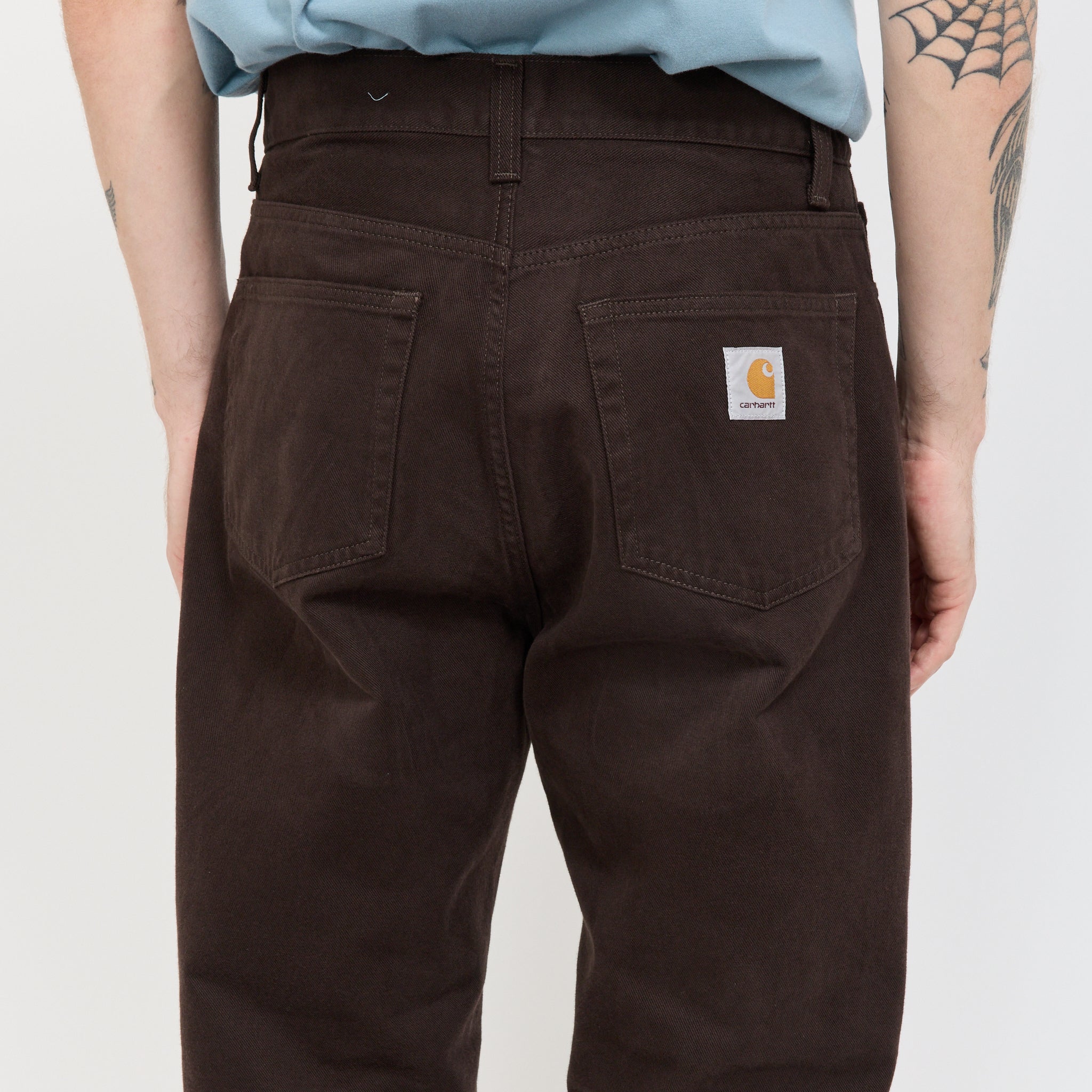 Landon Pant Tobacco Rinsed