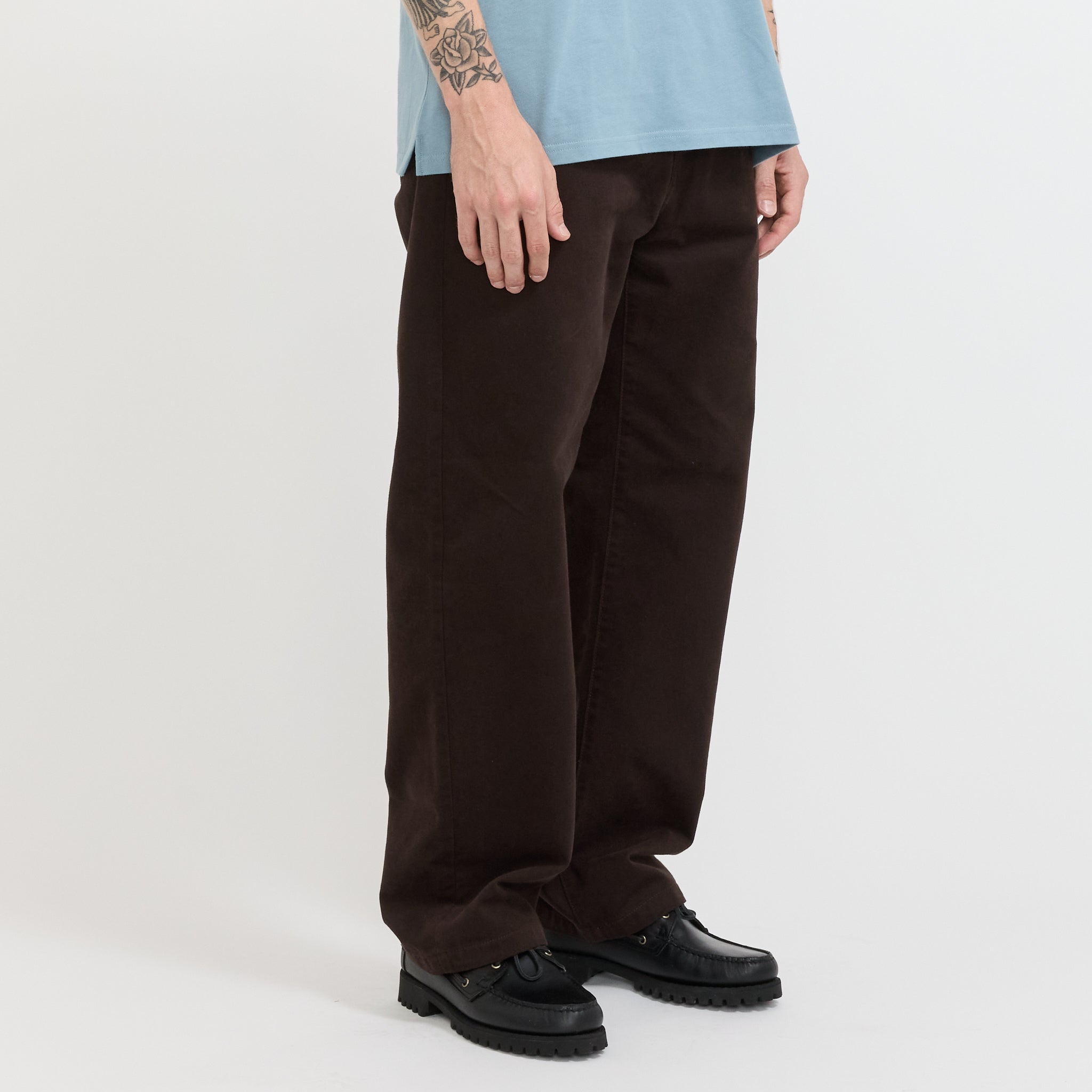 Landon Pant Tobacco Rinsed