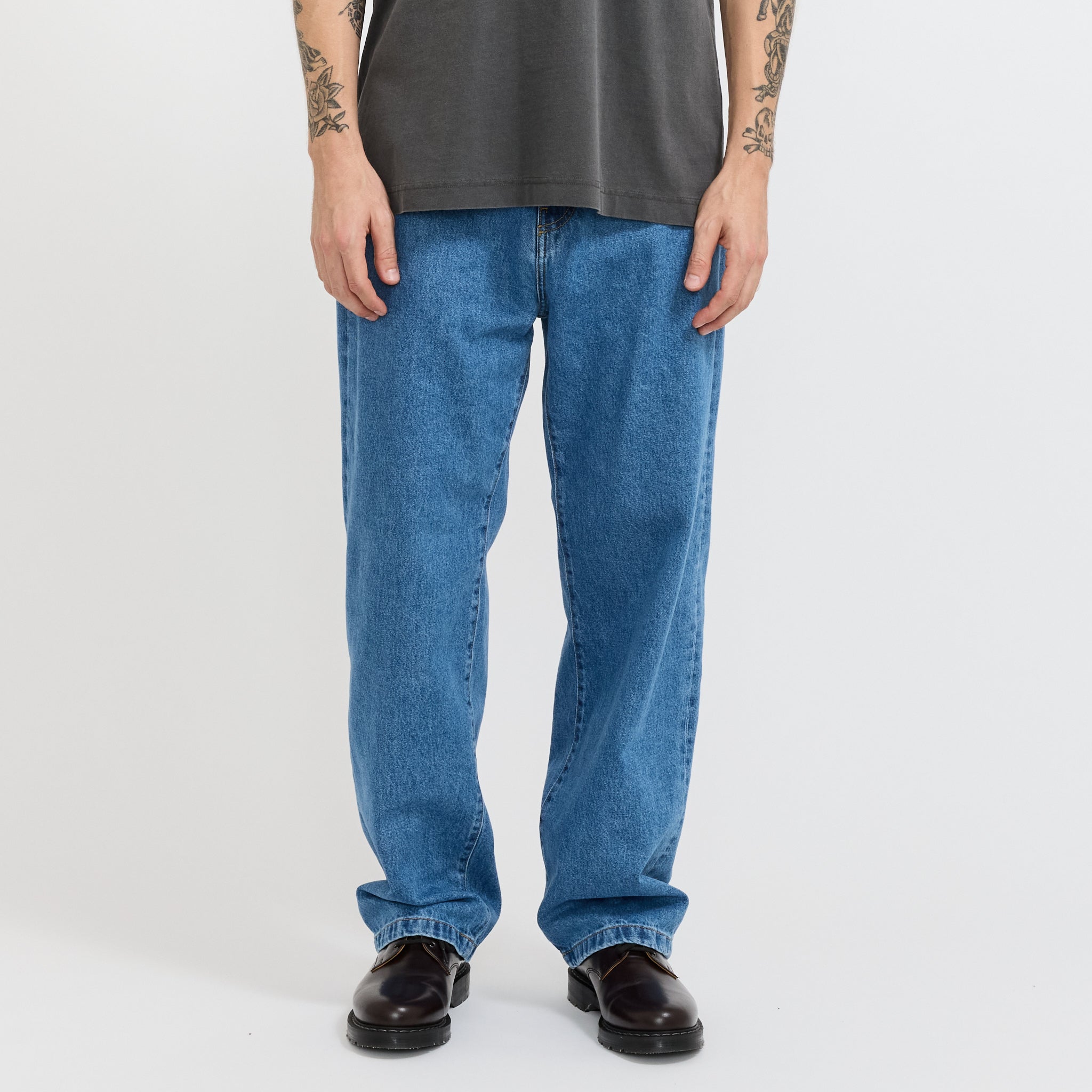 Carhartt WIP | Landon Pant Blue Heavy Stone Wash | Maplestore