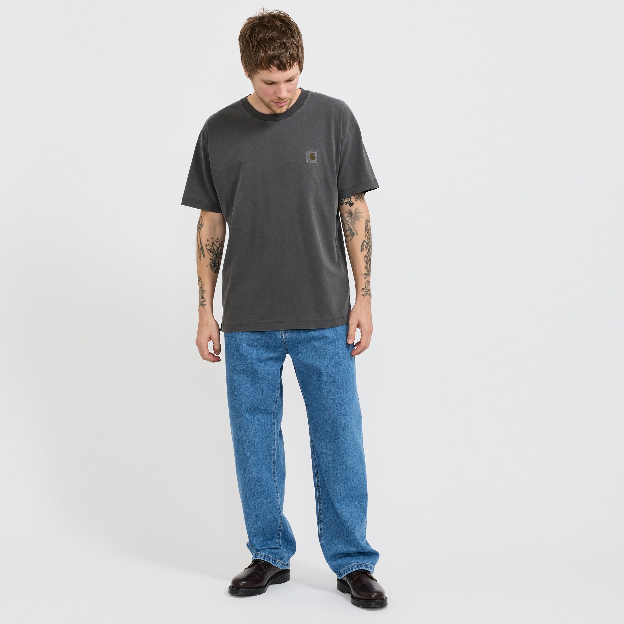 Carhartt WIP | Landon Pant Blue Heavy Stone Wash | Maplestore