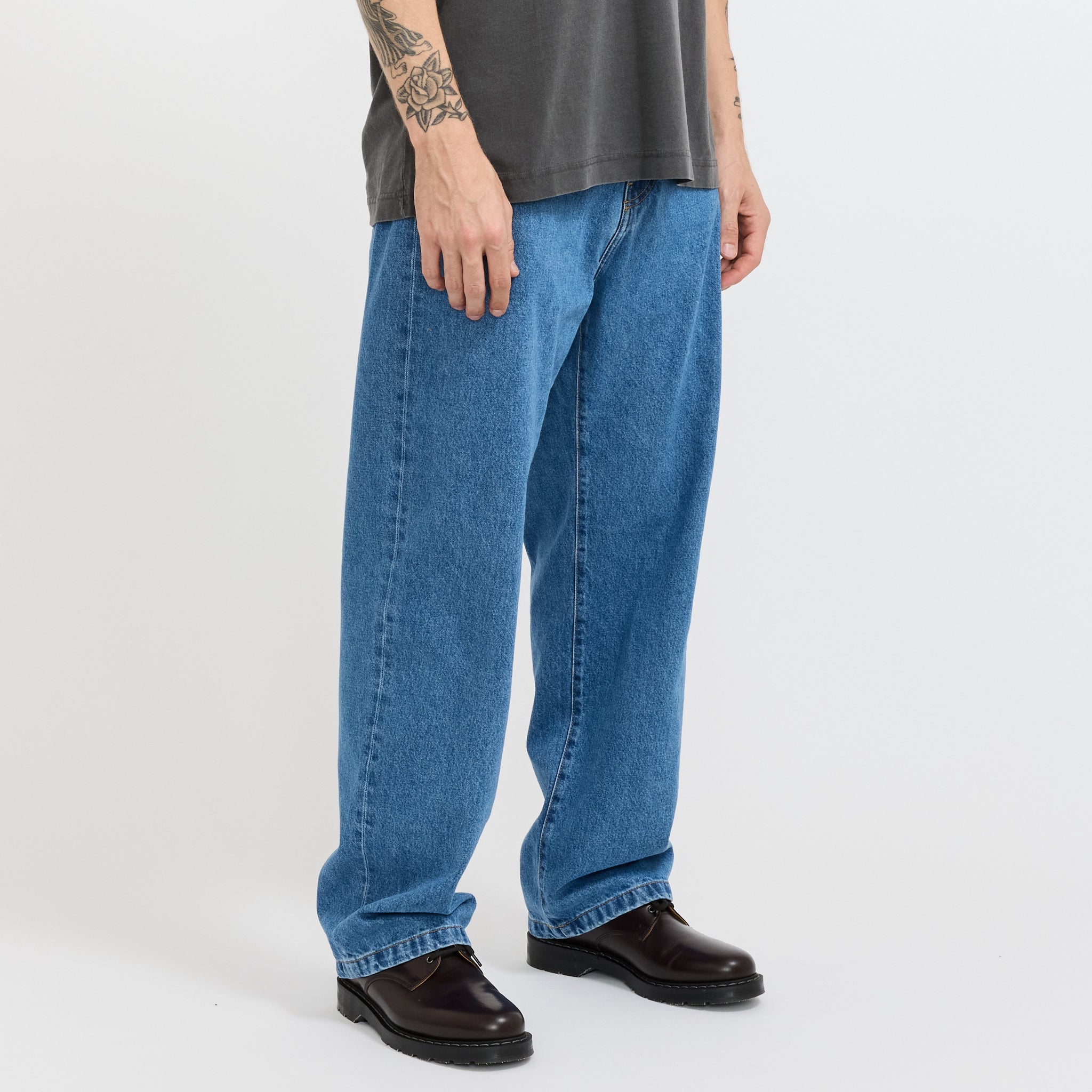 Carhartt WIP | Landon Pant Blue Heavy Stone Wash | Maplestore