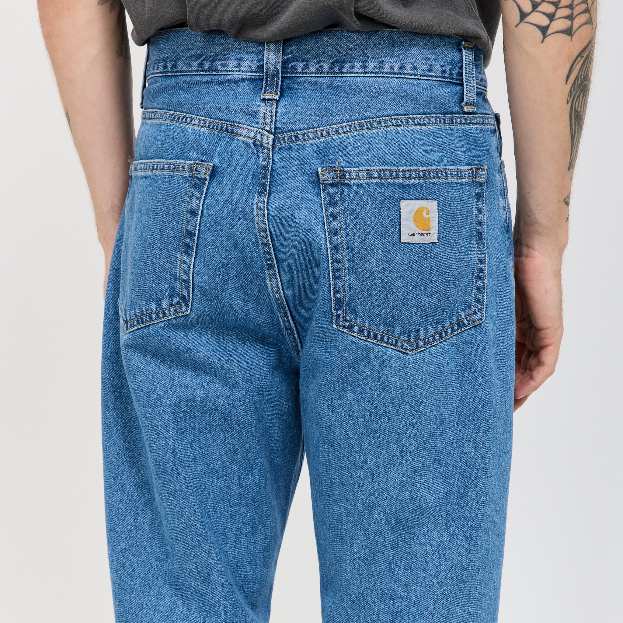 Carhartt WIP | Landon Pant Blue Heavy Stone Wash | Maplestore