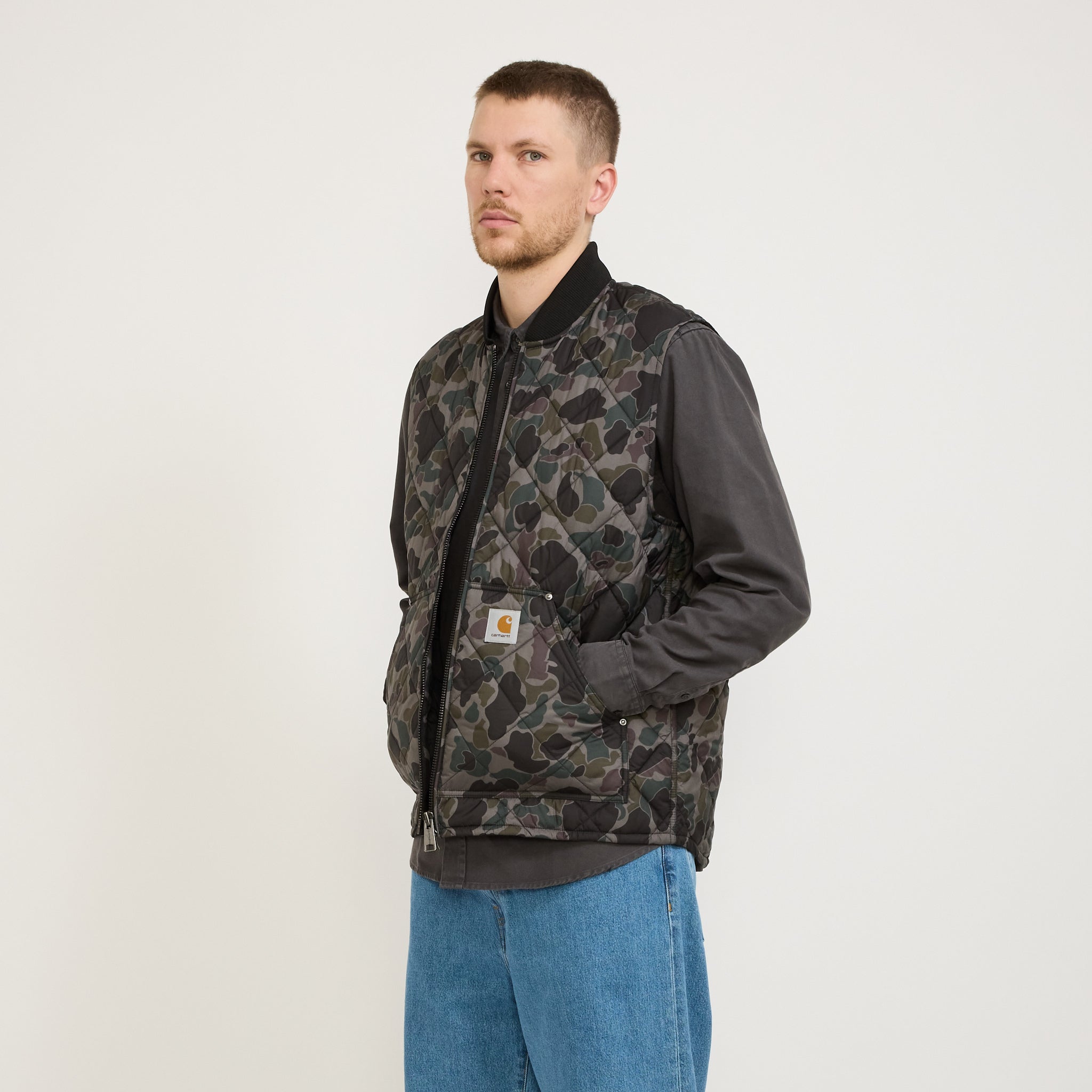 Myton Vest Liner Camo Duck/Grey