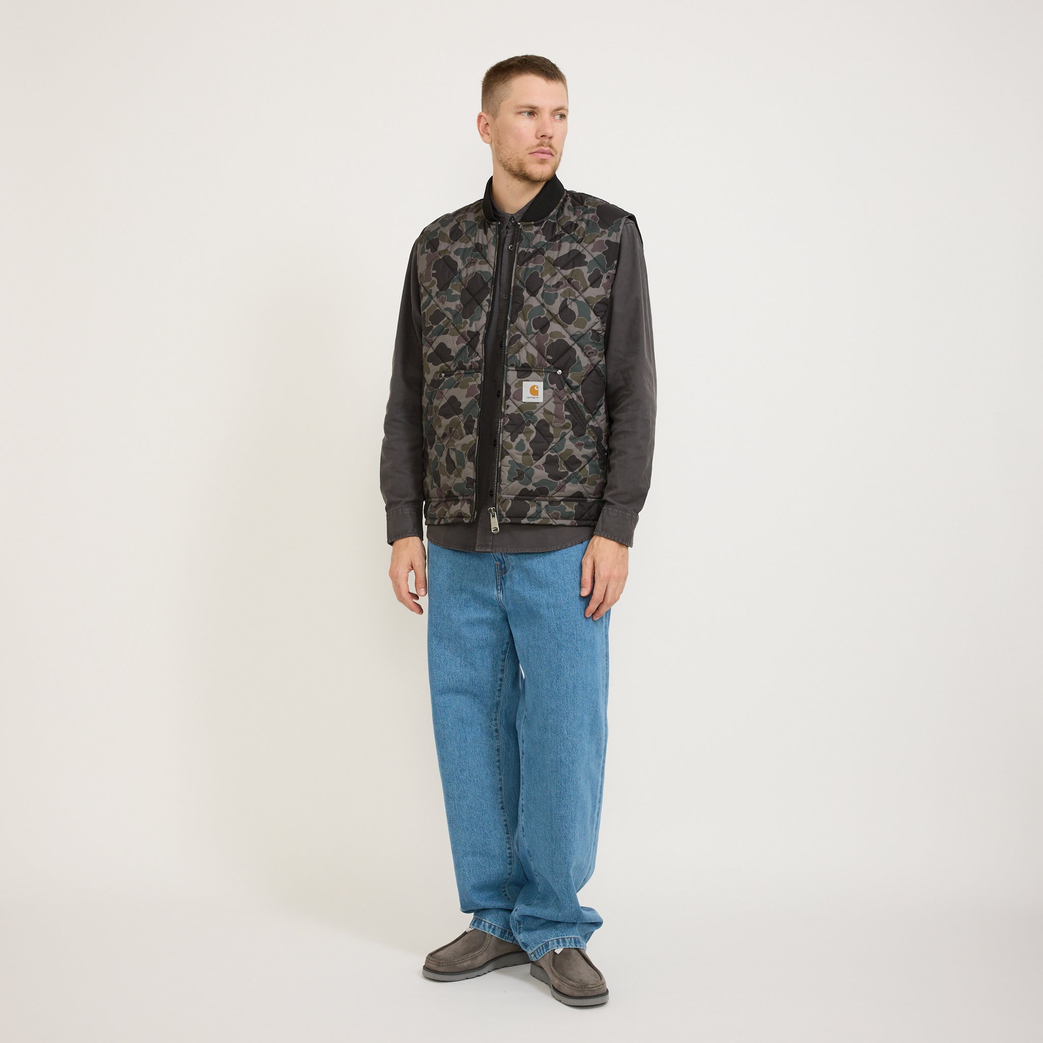 Myton Vest Liner Camo Duck/Grey