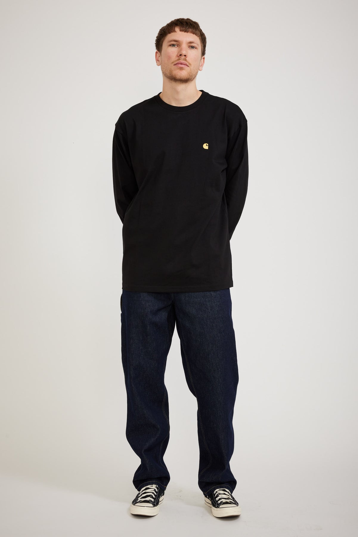 carhartt chase t shirt black