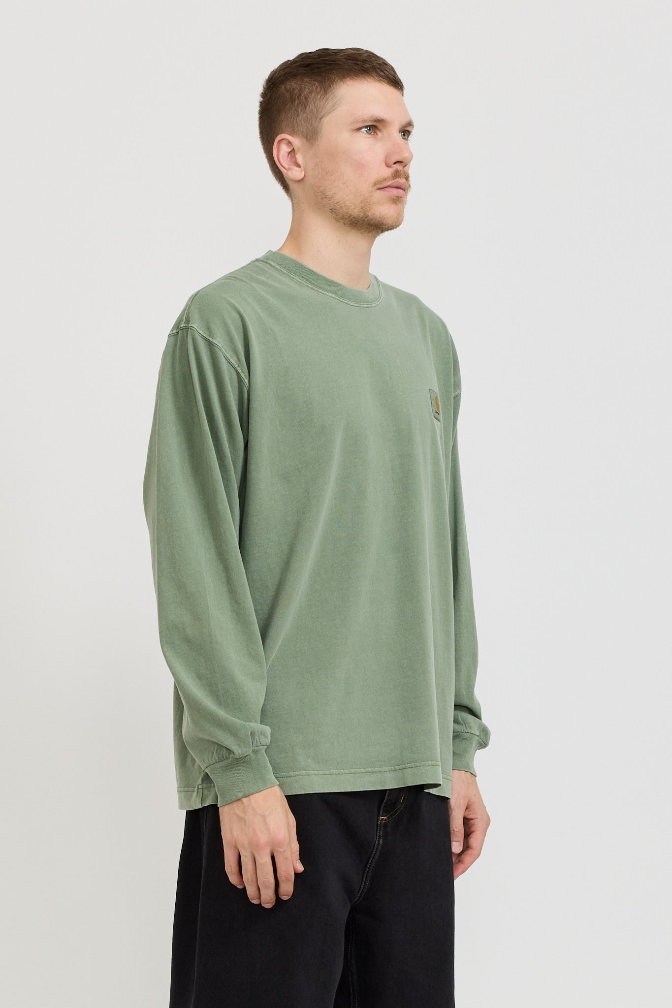 Carhartt WIP | L/S Nelson T-Shirt Park | Maplestore
