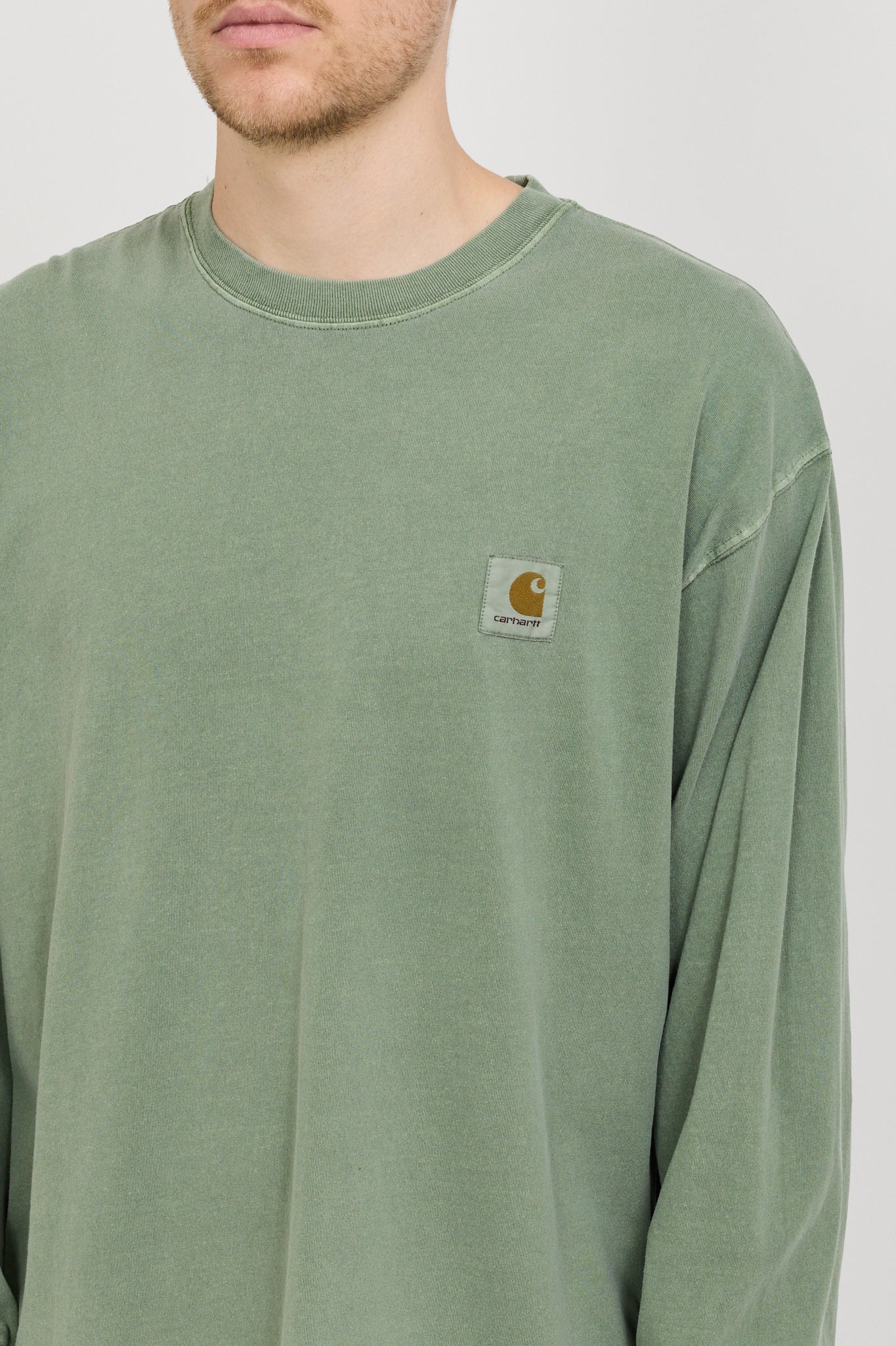 Carhartt WIP | L/S Nelson T-Shirt Park | Maplestore