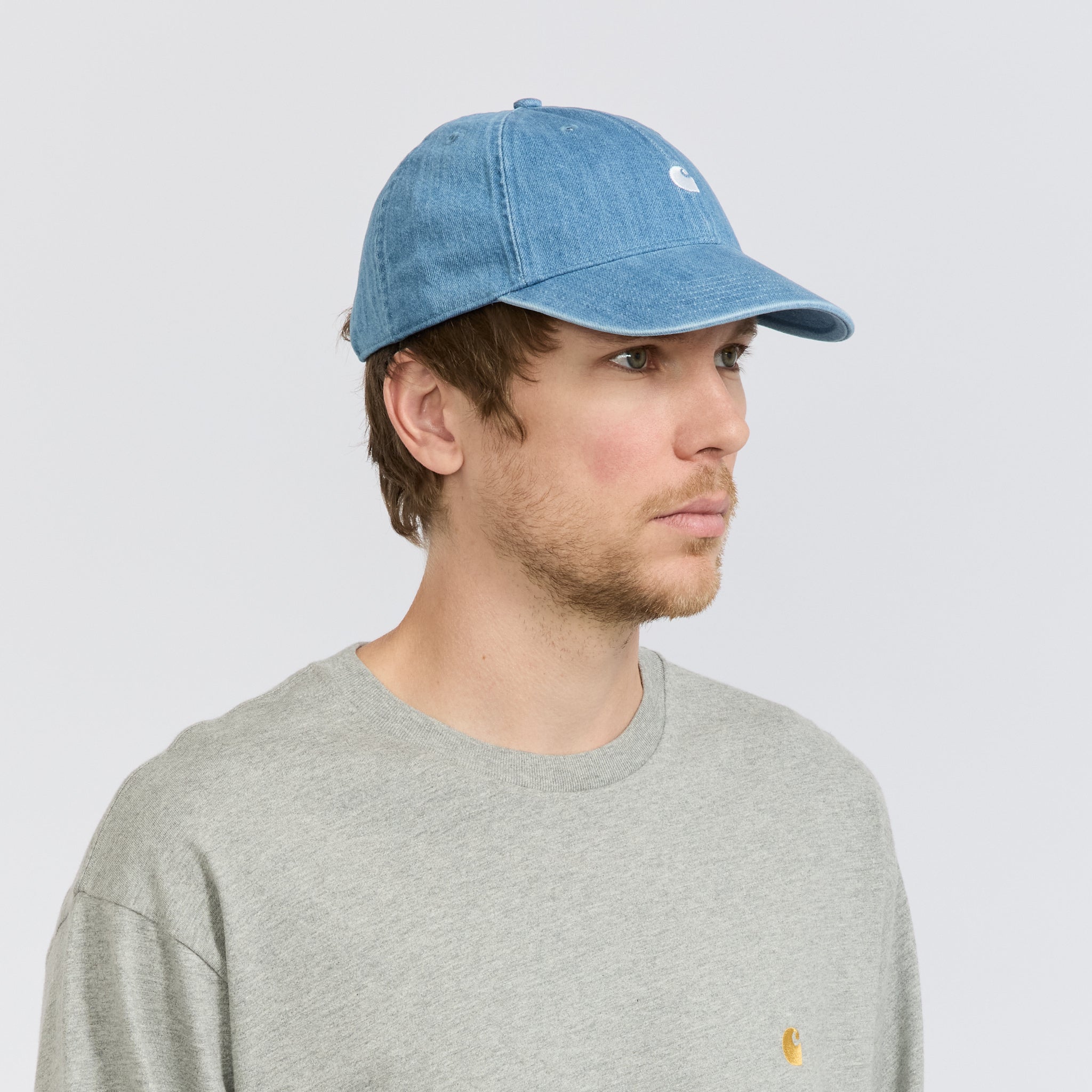 Lucas Cap Blue Bleached