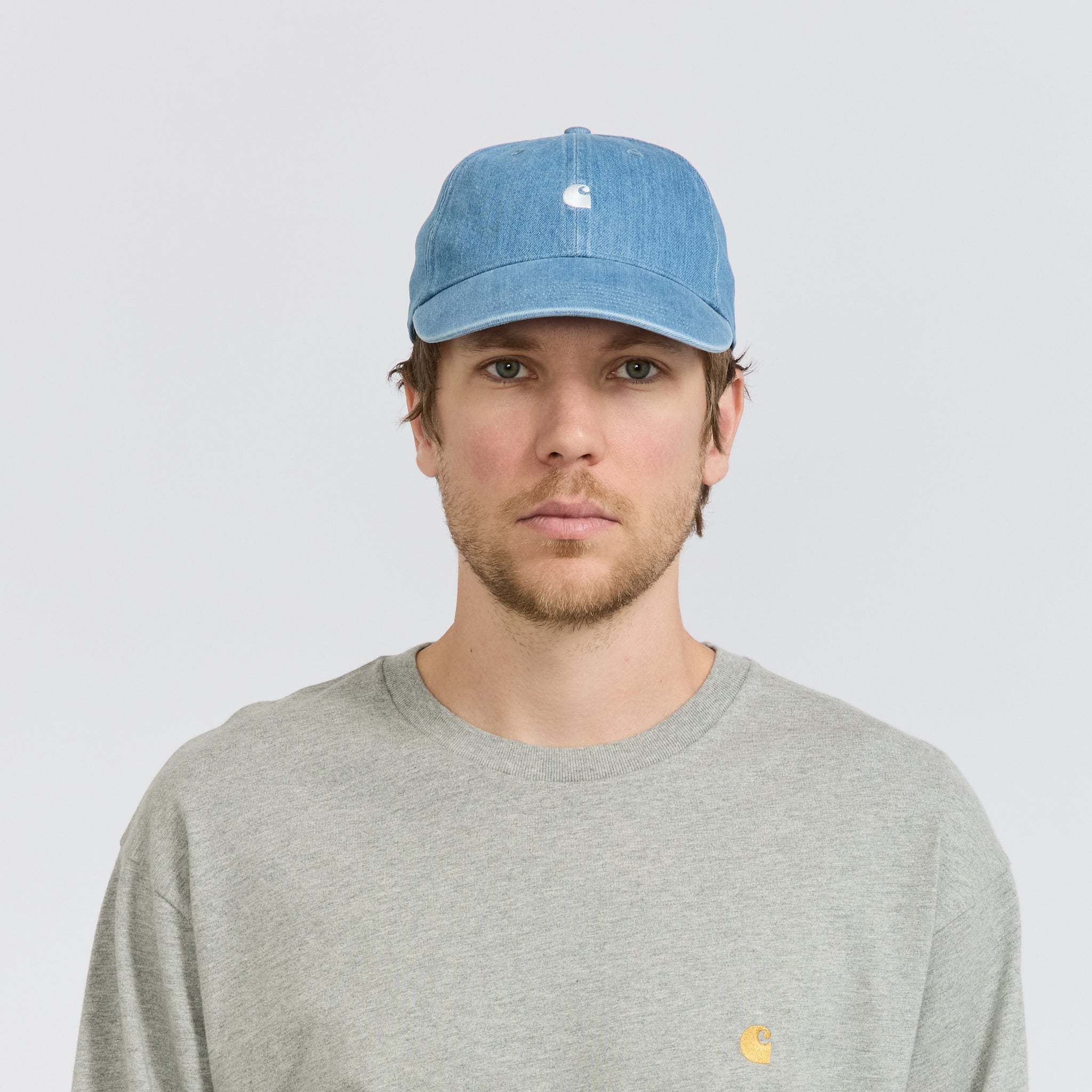 Lucas Cap Blue Bleached