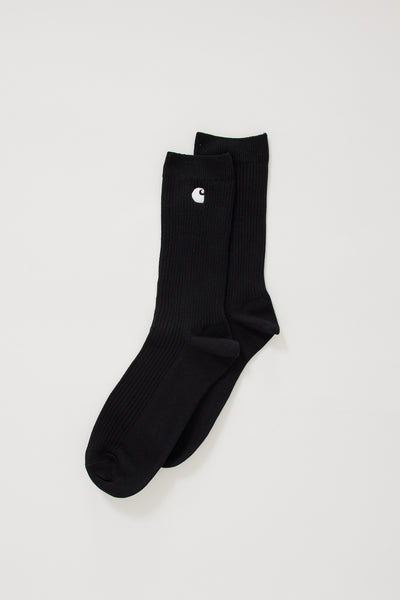 Carhartt WIP | Madison Pack Socks Black/White | Maplestore
