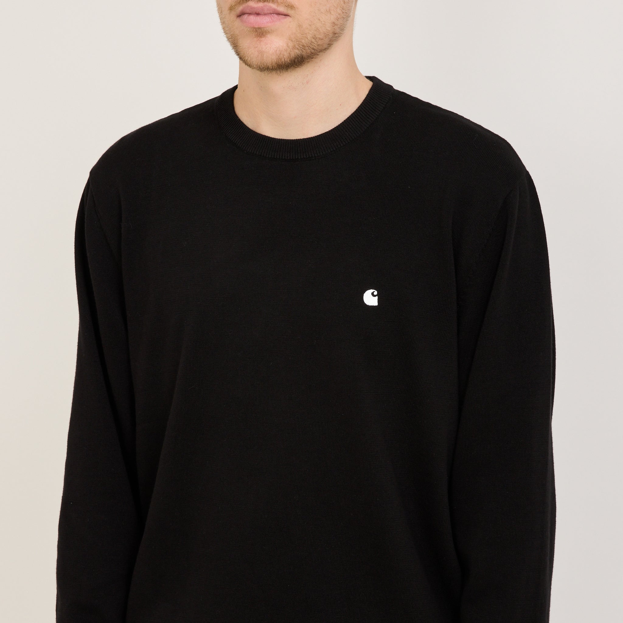 Madison Sweater Black/White