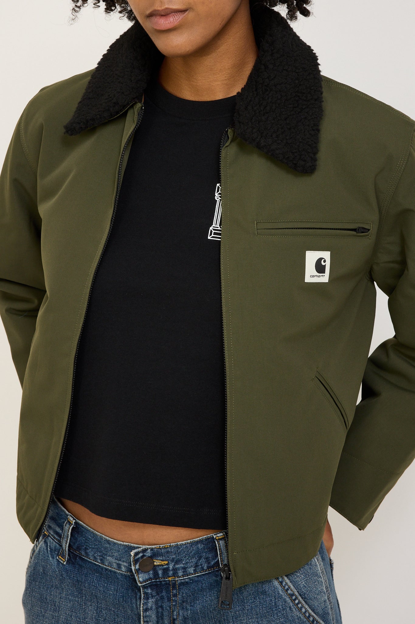 Carhartt WIP | Newkirk Jacket Office Green/Camo Leo | Maplestore