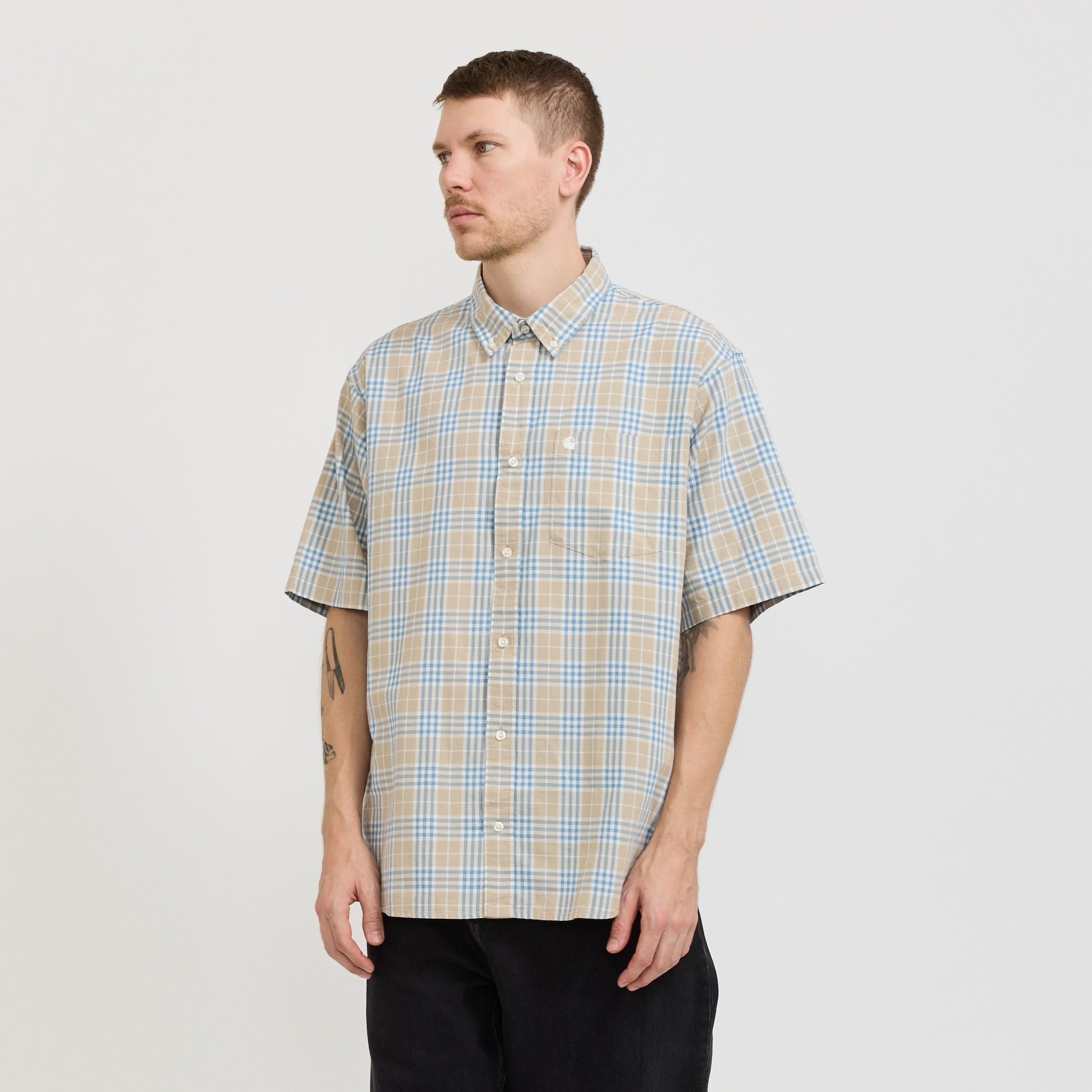 Carhartt WIP | S/S Niven Shirt Niven Check/Wall/Wax | Maplestore