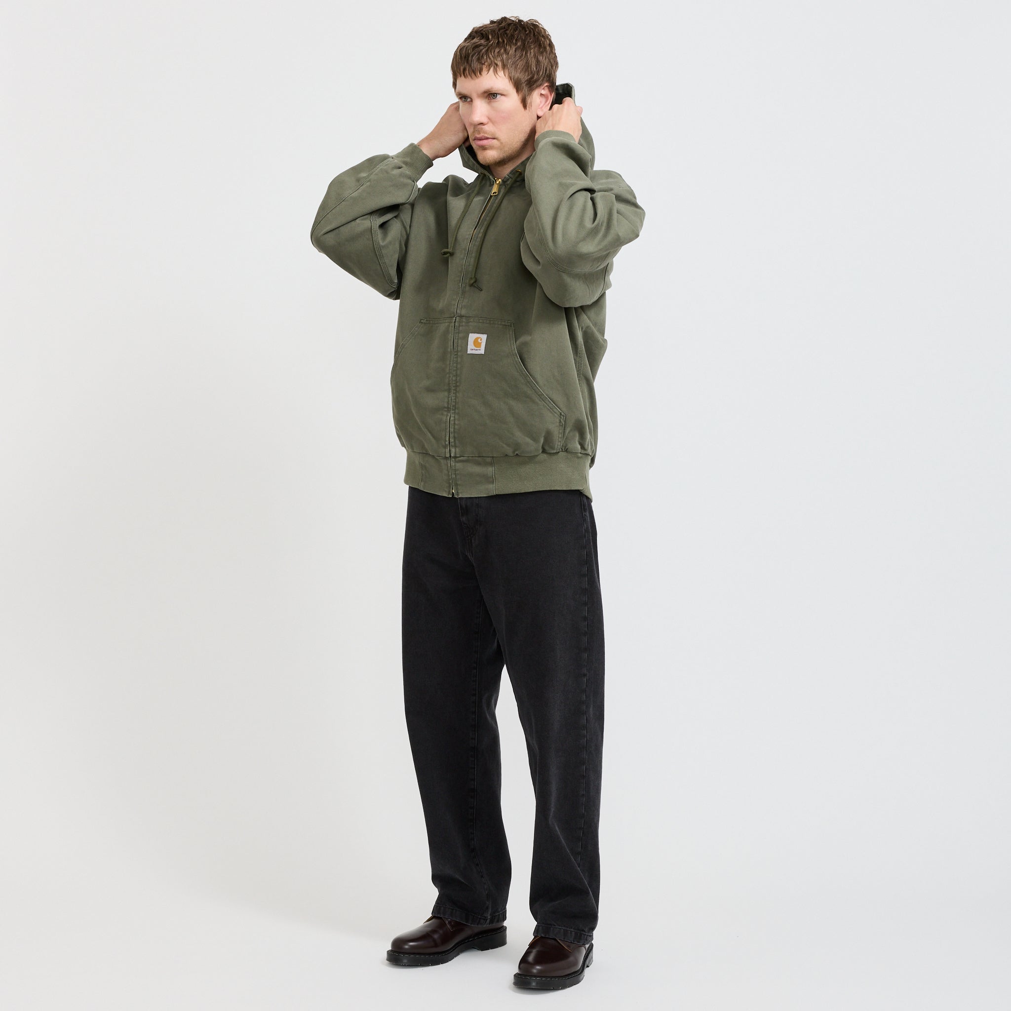 OG Active Jacket Leaf Stone Canvas