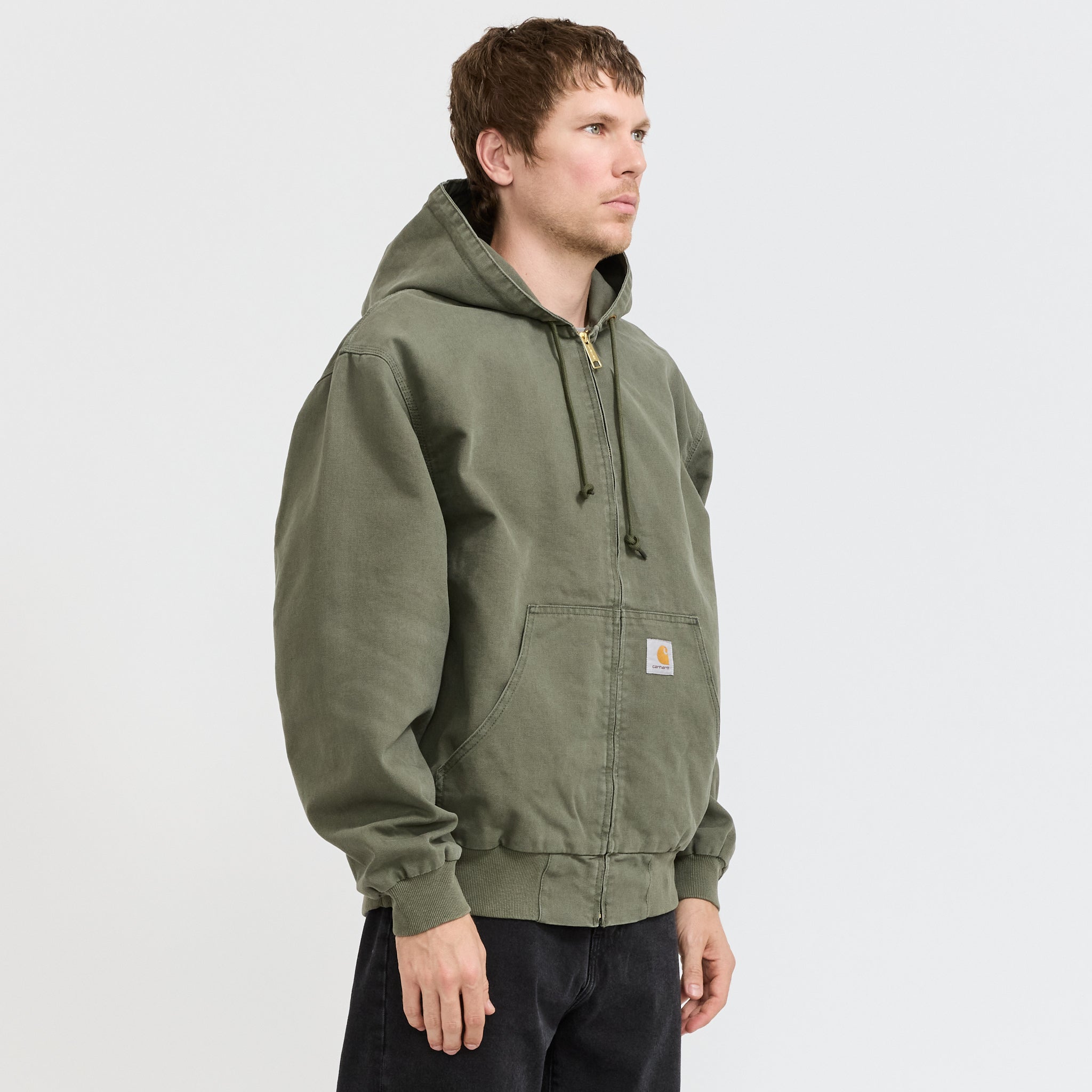 OG Active Jacket Leaf Stone Canvas