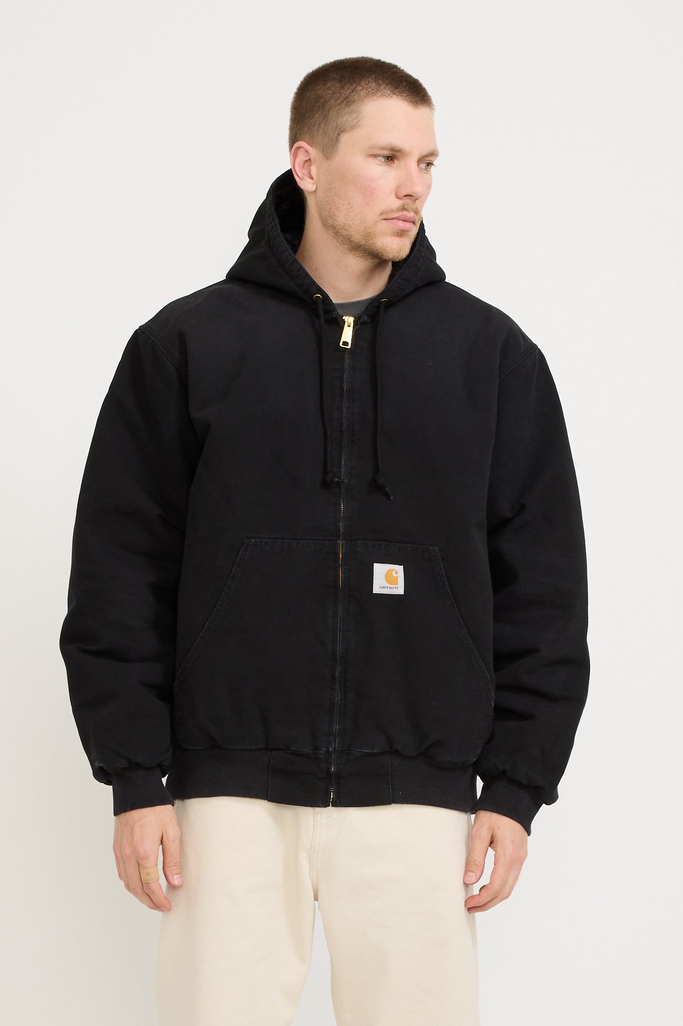 OG Active Jacket Black Aged Canvas