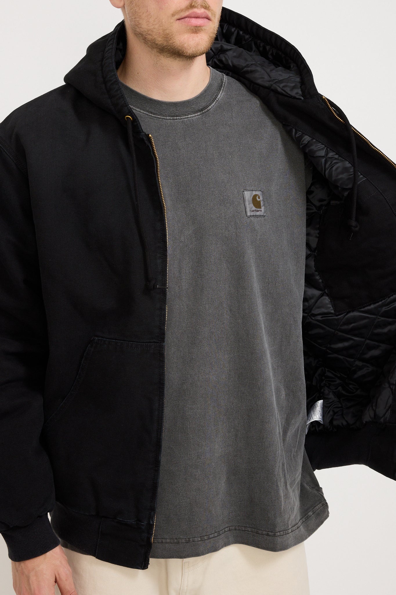 Carhartt WIP | OG Active Jacket Black Aged Canvas | Maplestore