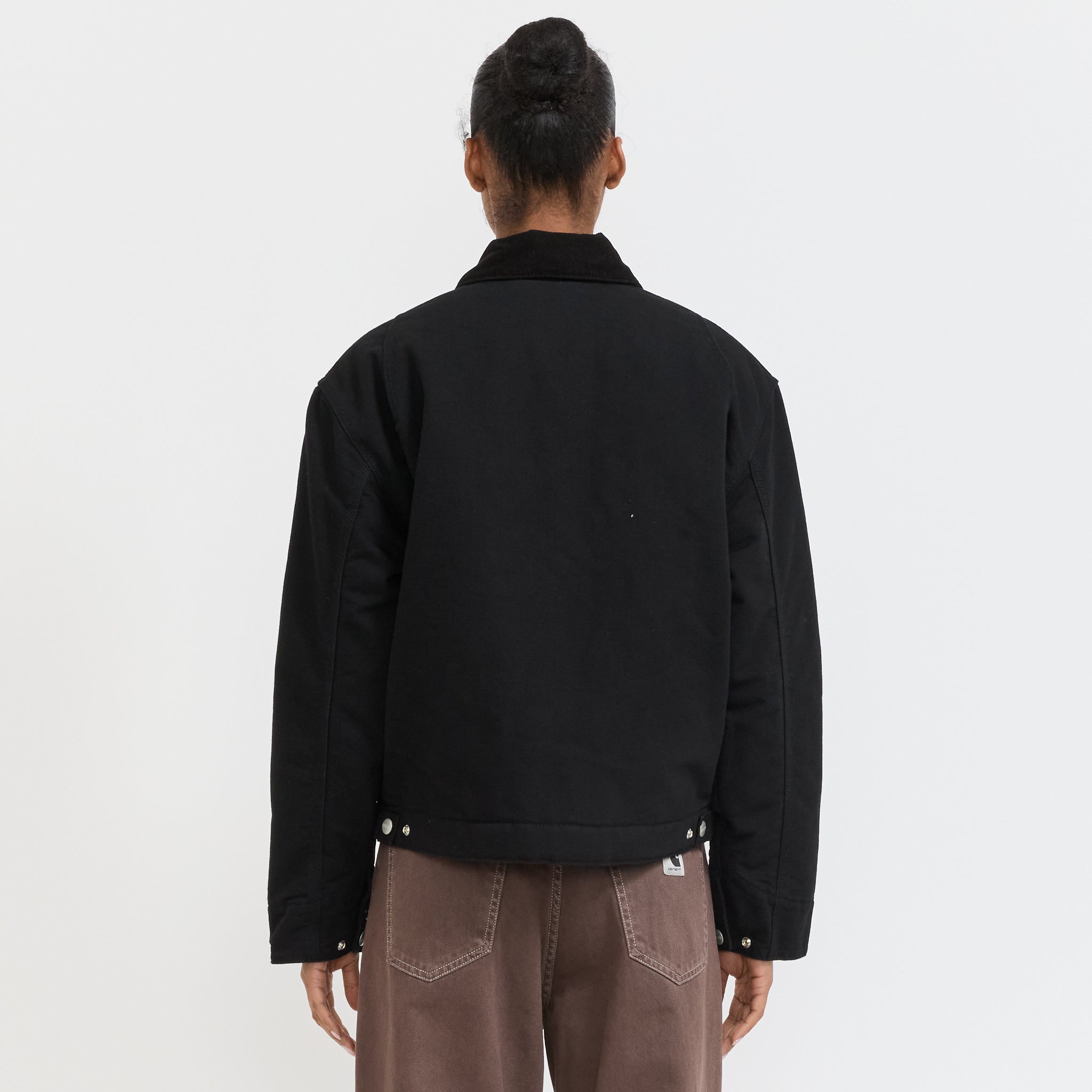 Women's OG Detroit Jacket Black/Black Rinsed