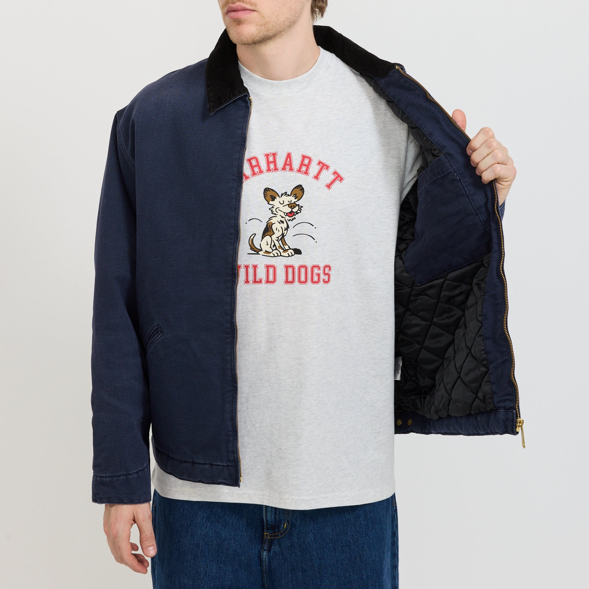 Carhartt WIP | OG Detroit Jacket Dark Navy/Black | Maplestore