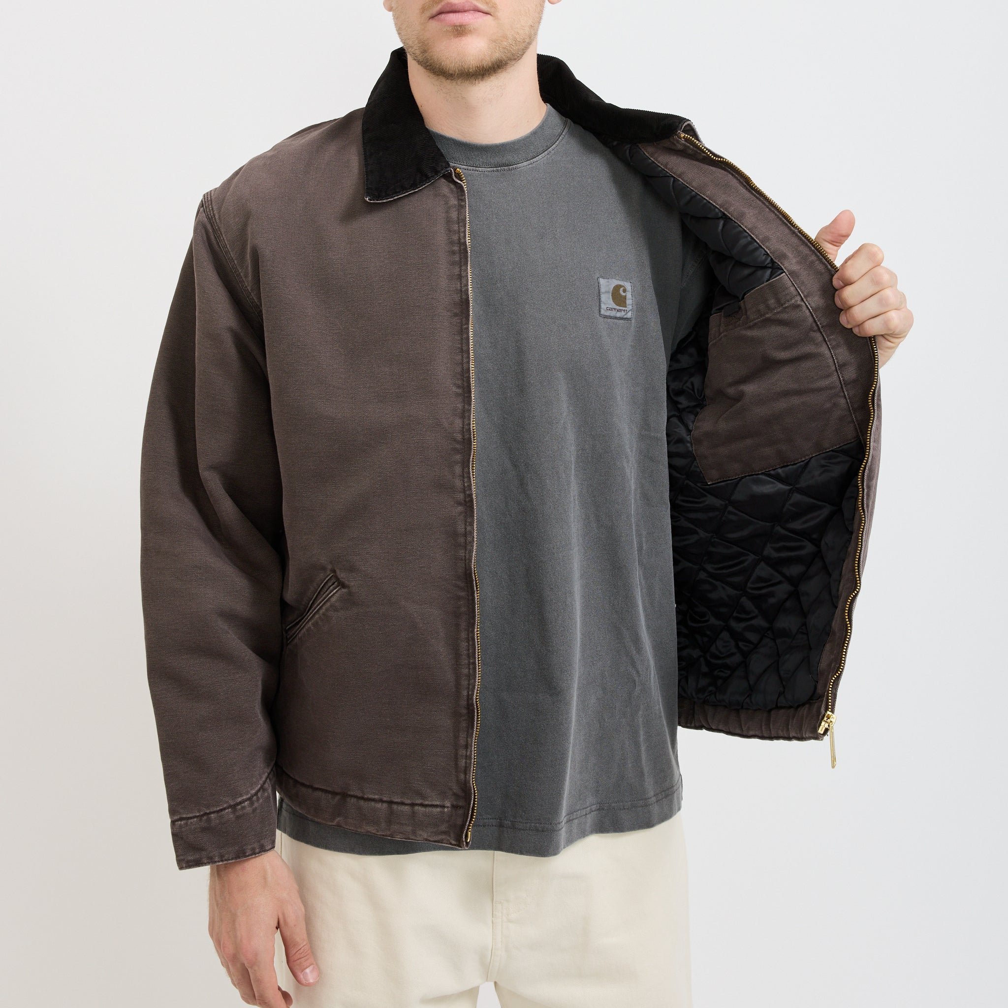 OG Detroit Jacket Tobacco/Black Stone Canvas